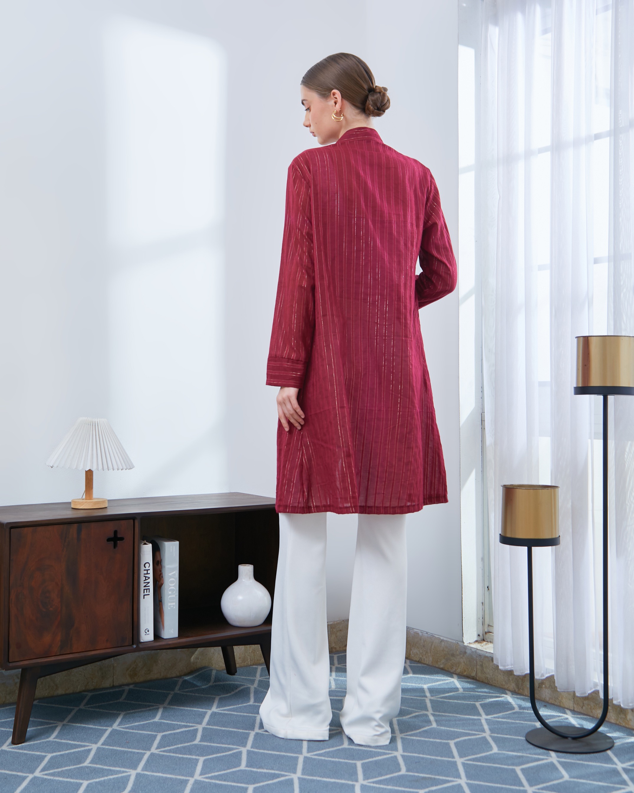LAVANYA OUTER RED MAROON
