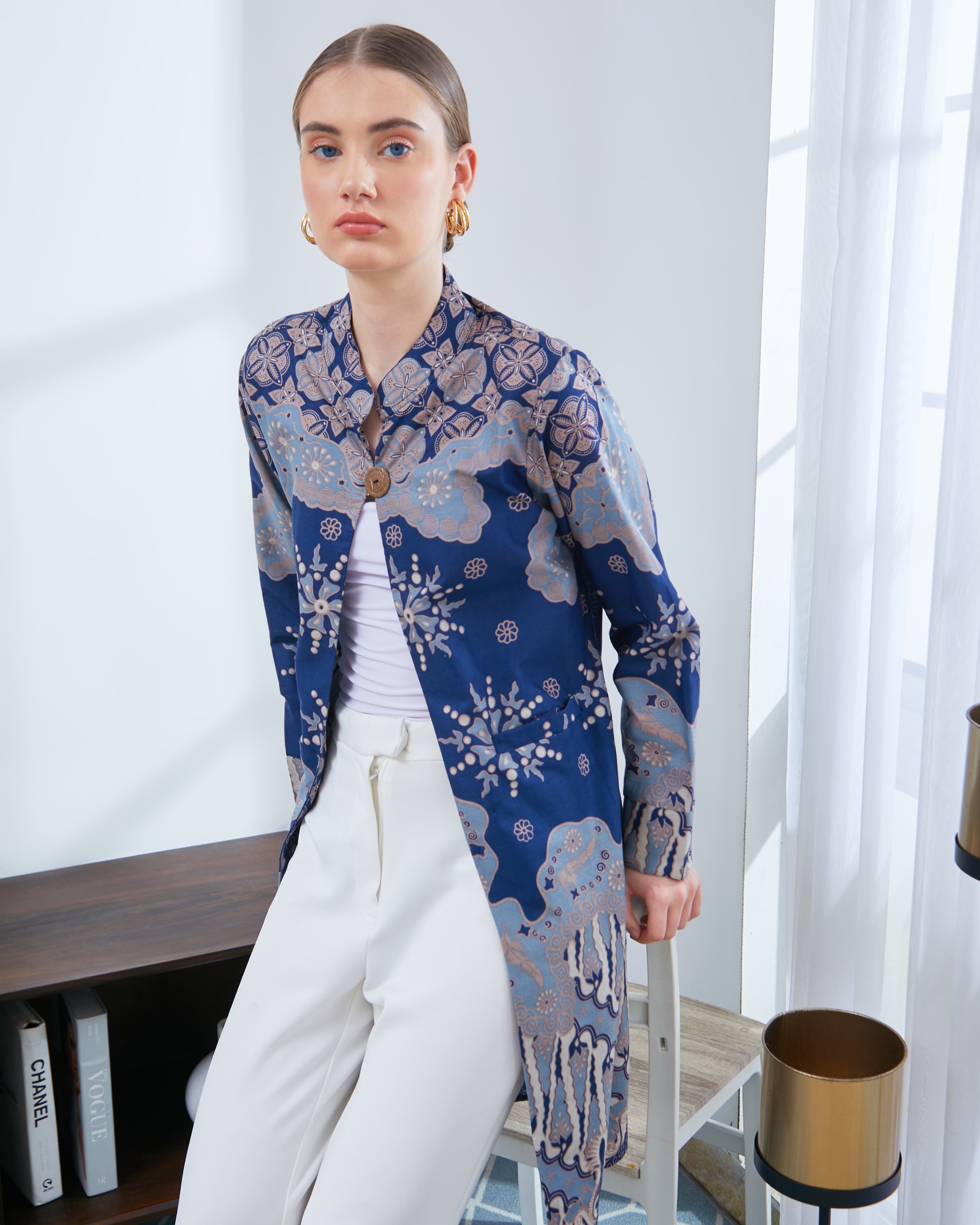 ASHANA OUTER COBALT BLUE