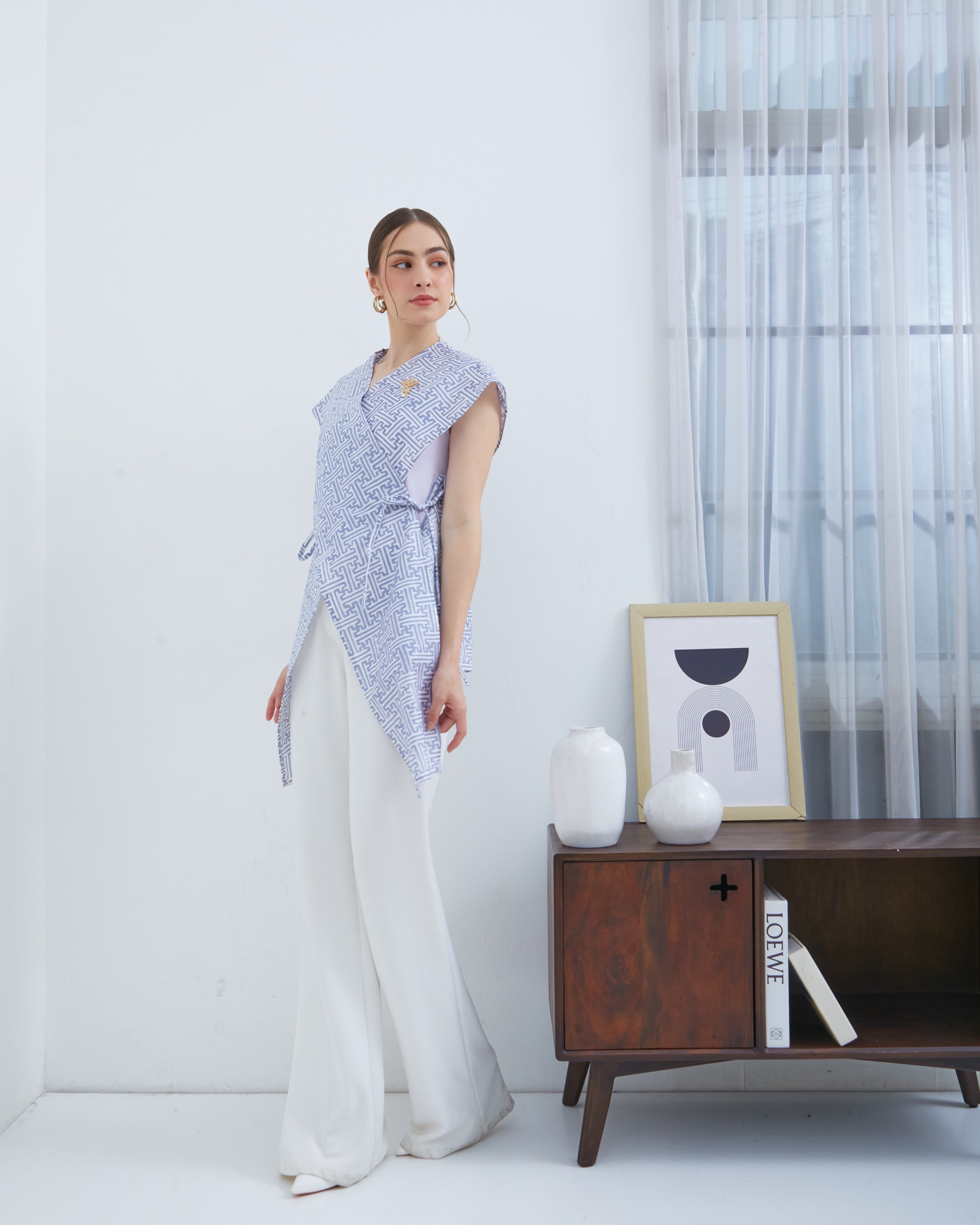 LUNARA SILVER  MAZE VEST 