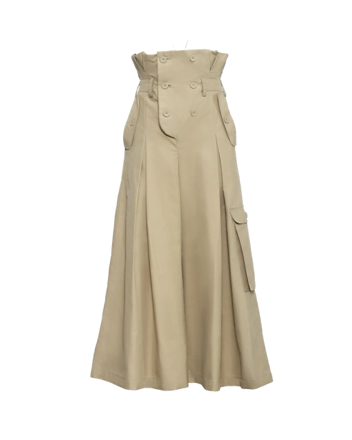Image of TRENCH TROUSERS - BEIGE