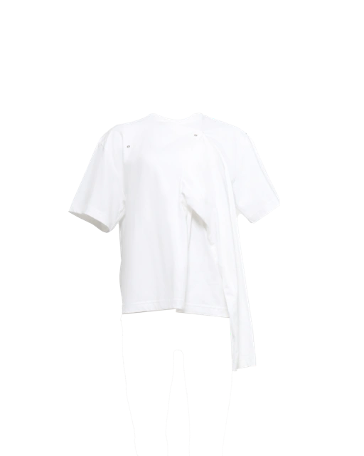 Image of MAZE OVERSIZE TEES - WHITE