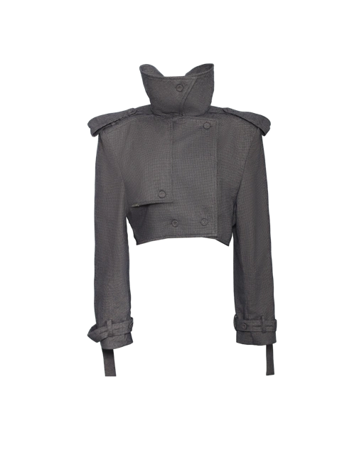 Image of TRENCH STRUCTURED JACKETS - HERRINGBONE