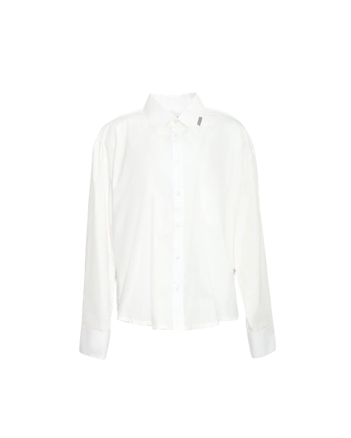 Image of CANOPY OVERSIZE SHIRT - WHITE
