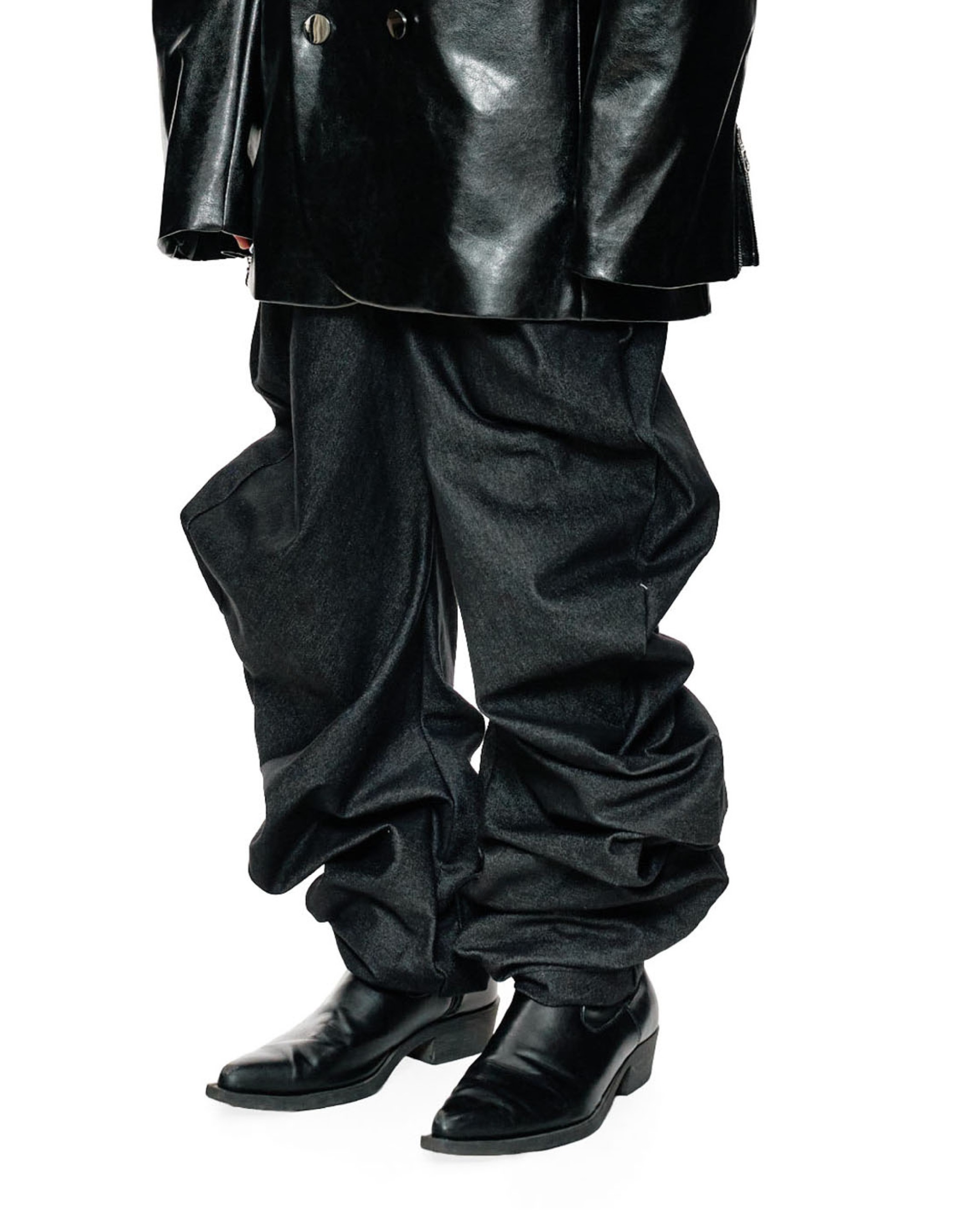 RIDGE TROUSERS - BLACK DENIM