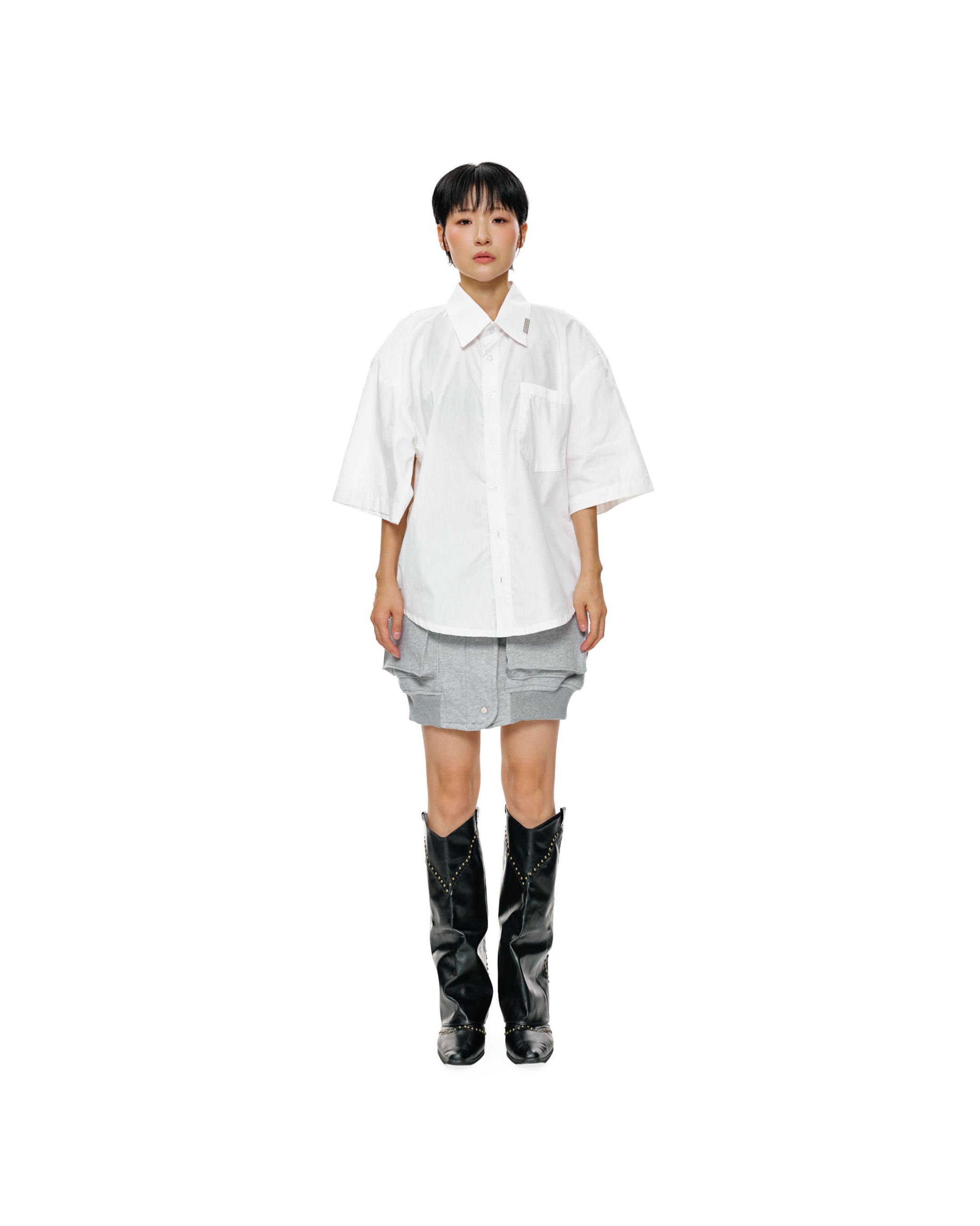 CANOPY OVERSIZE SHORT SLEEVE - WHITE