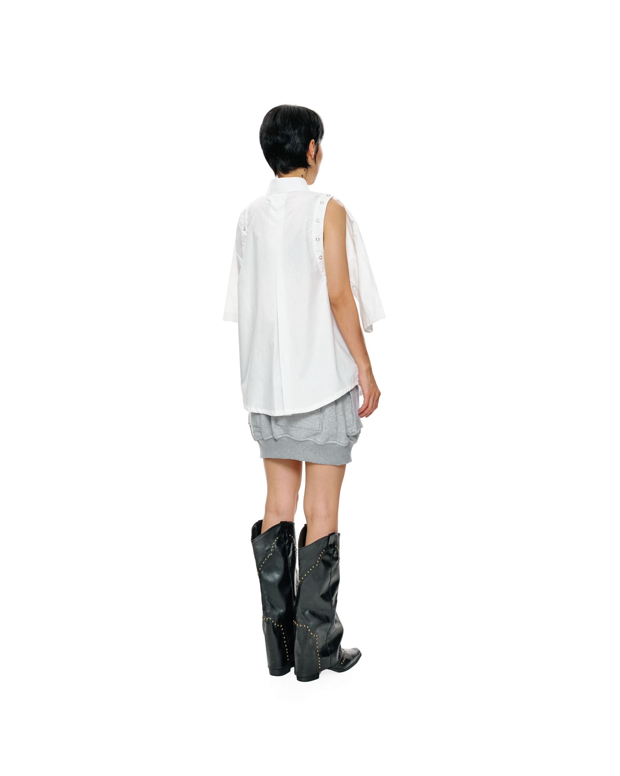 CANOPY OVERSIZE SHORT SLEEVE - WHITE