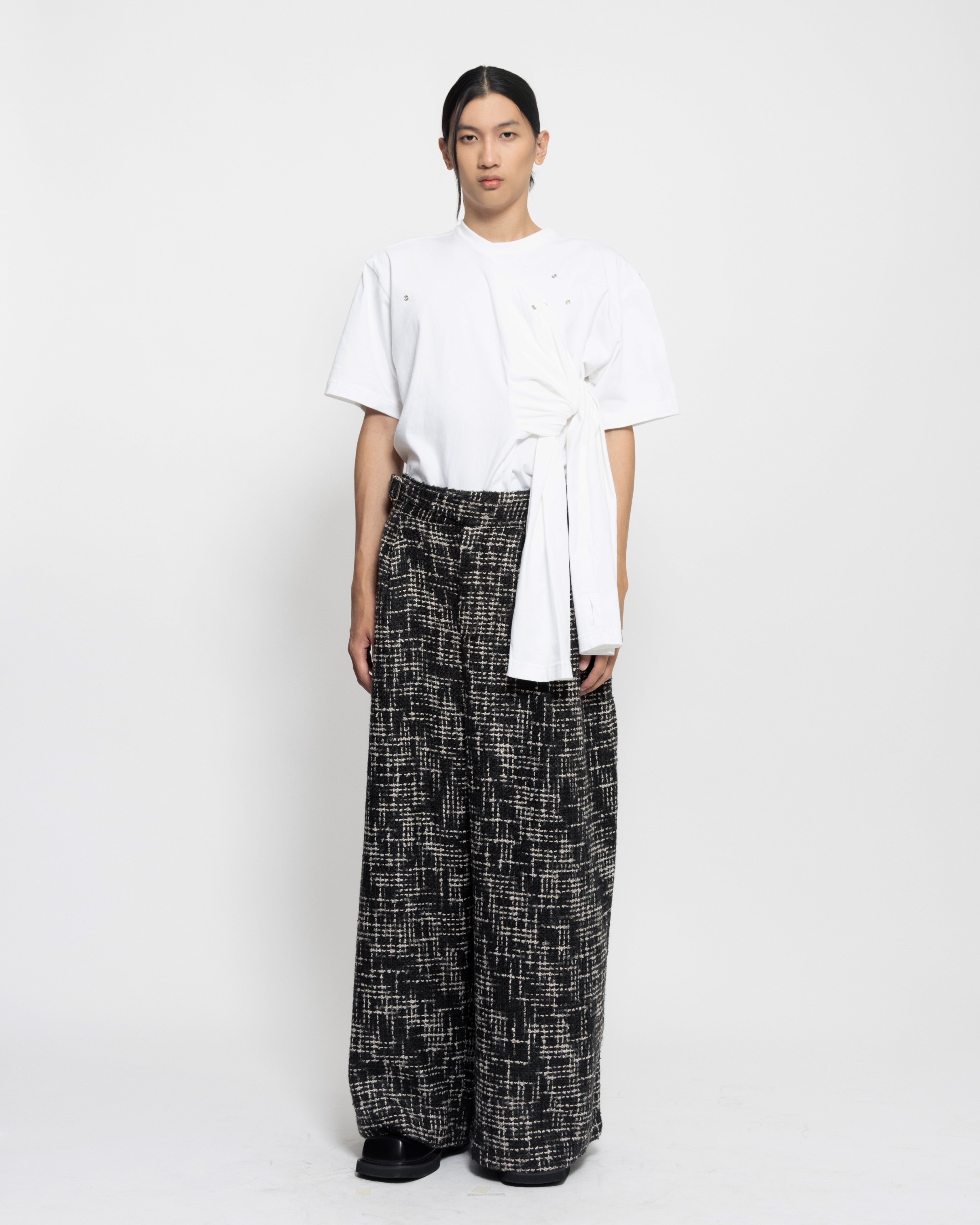 MAZE OVERSIZE TEES - WHITE