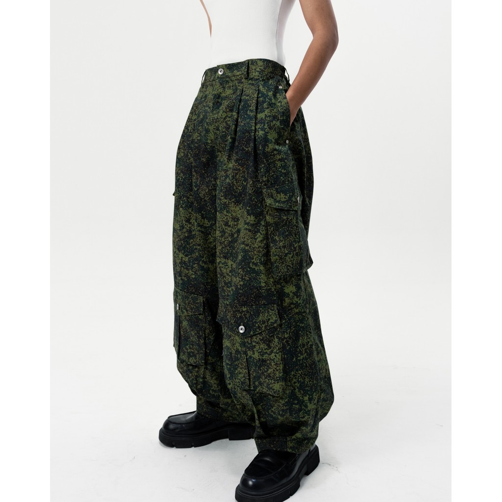 BALLOON CARGO PANTS - CAMO