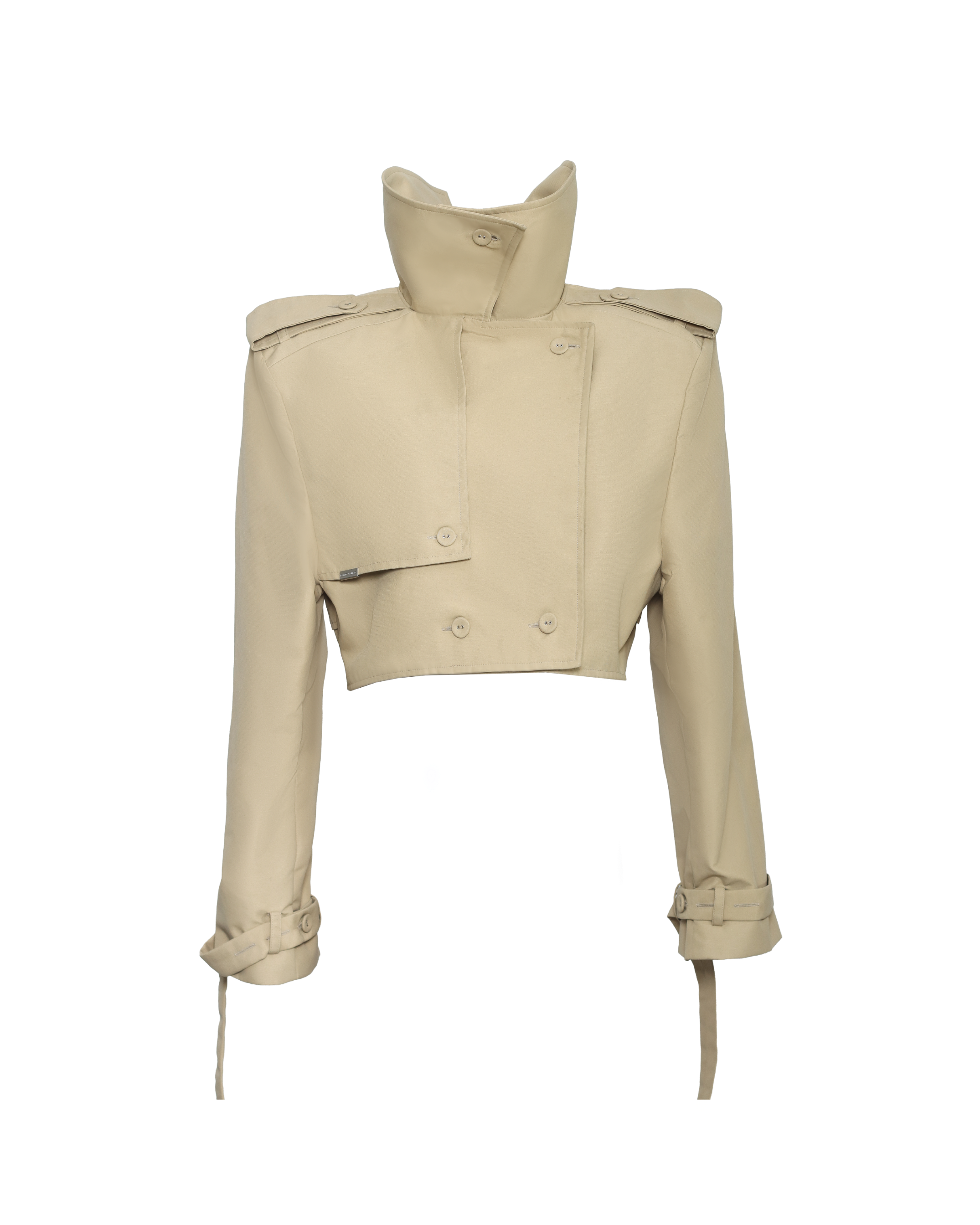 TRENCH STRUCTURED JACKETS - BEIGE