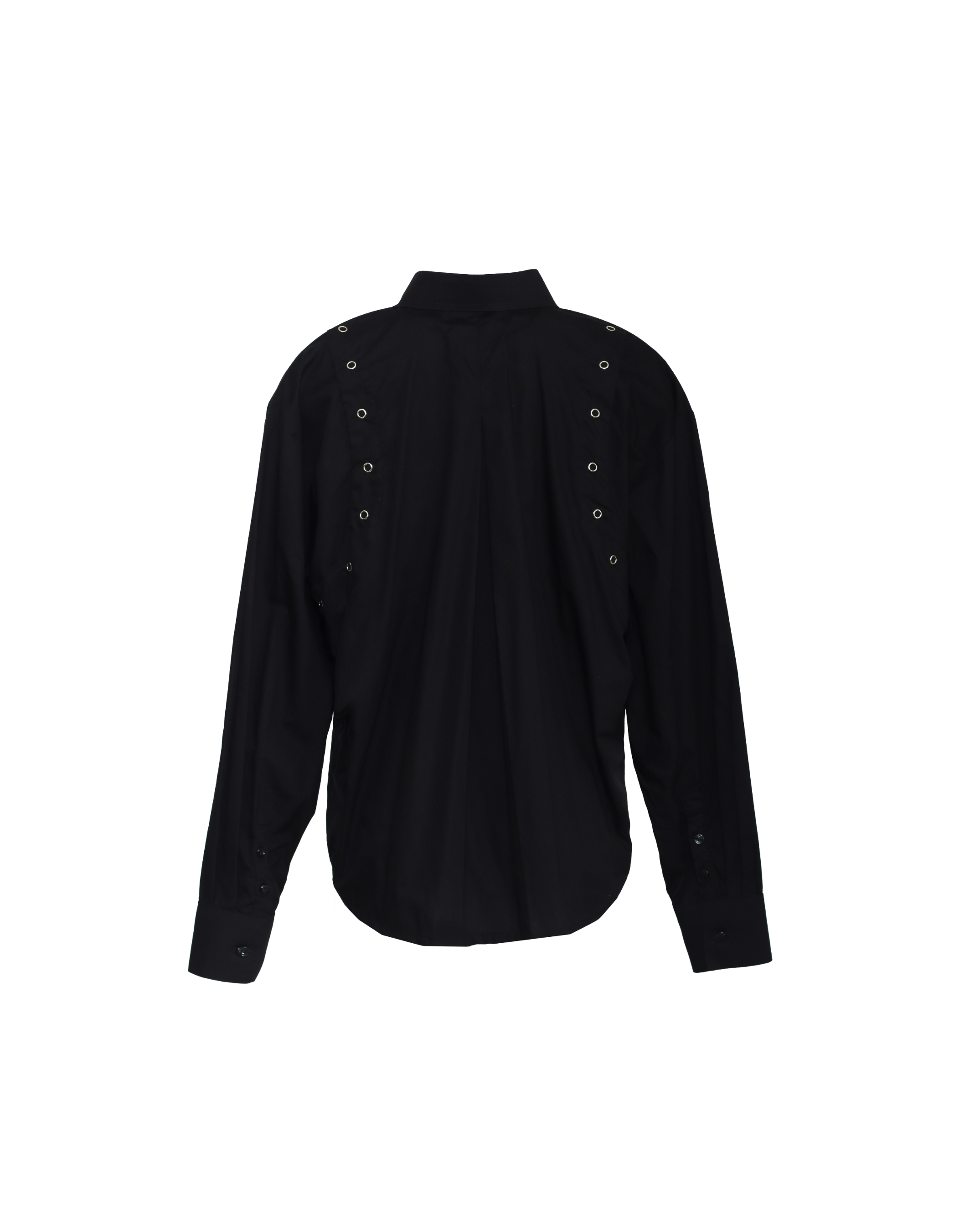 CANOPY OVERSIZE SHIRT - BLACK