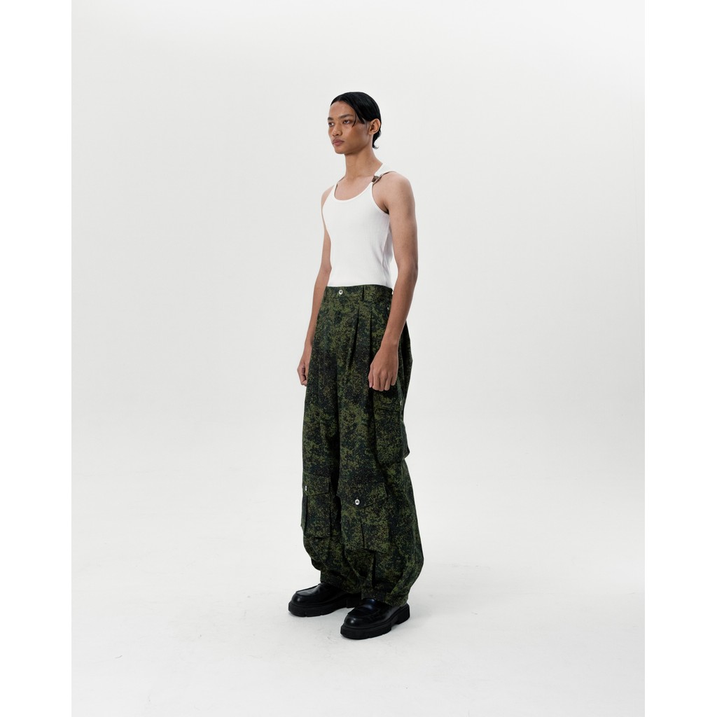 BALLOON CARGO PANTS - CAMO