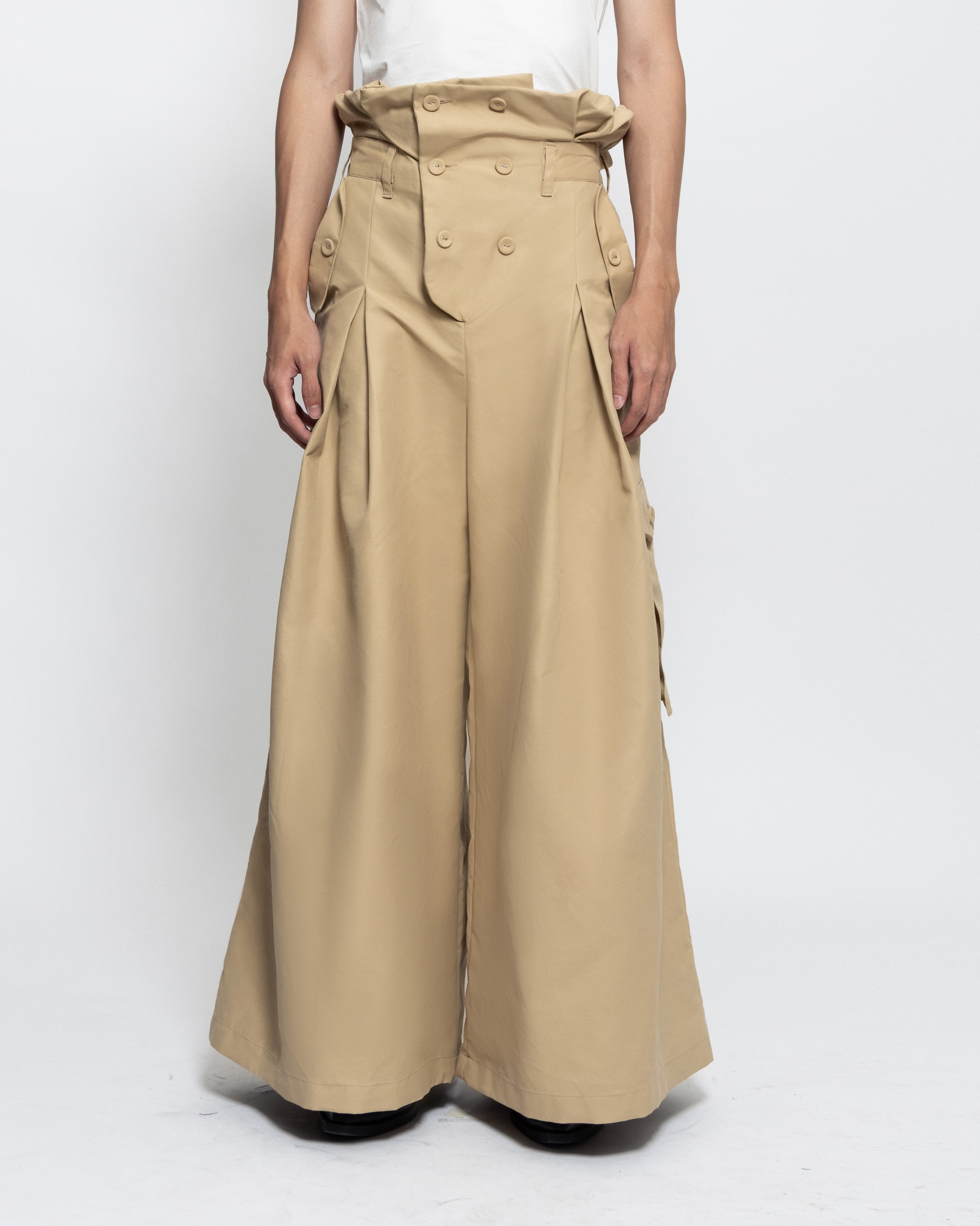 TRENCH TROUSERS - BEIGE