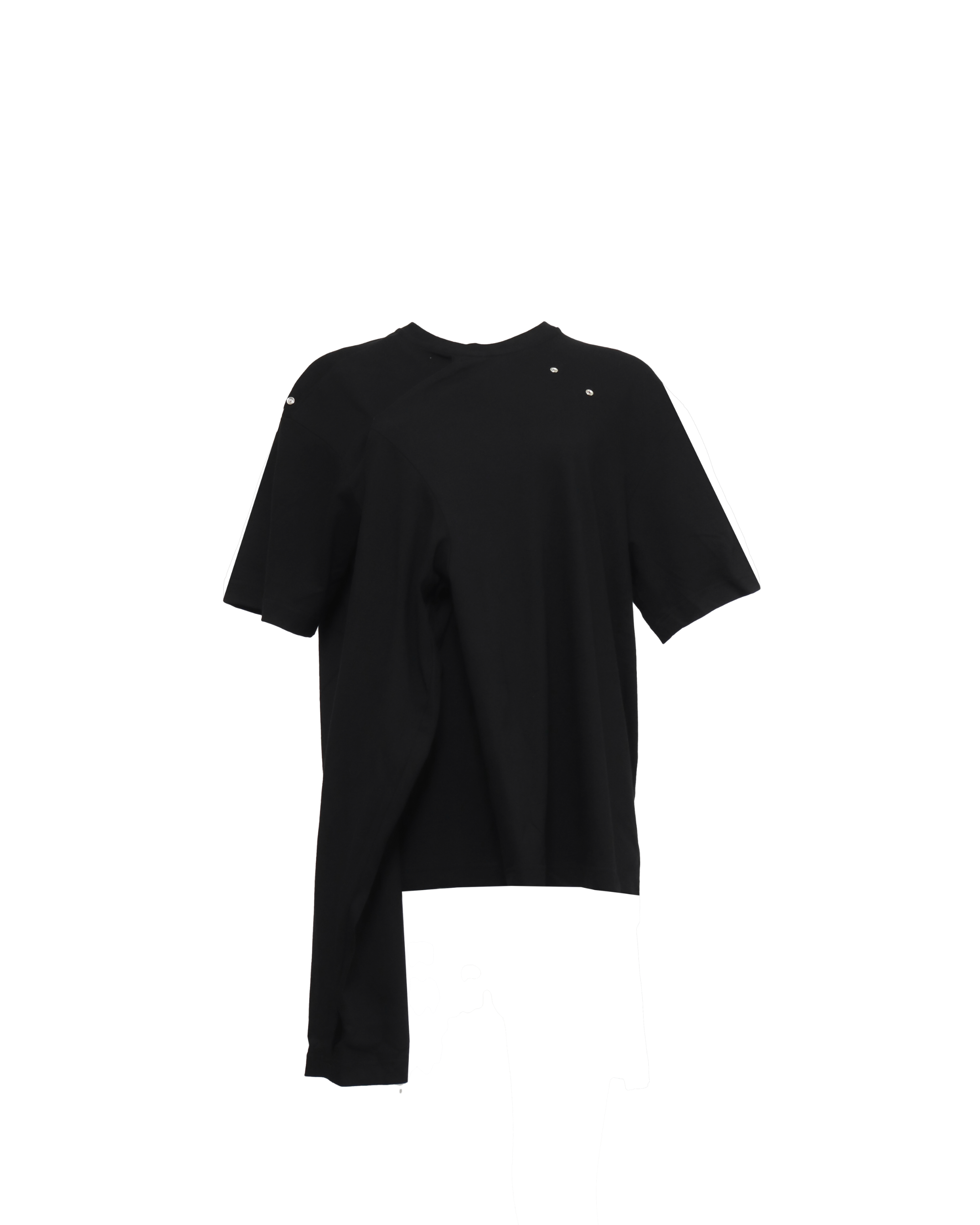 MAZE OVERSIZE TEES - BLACK