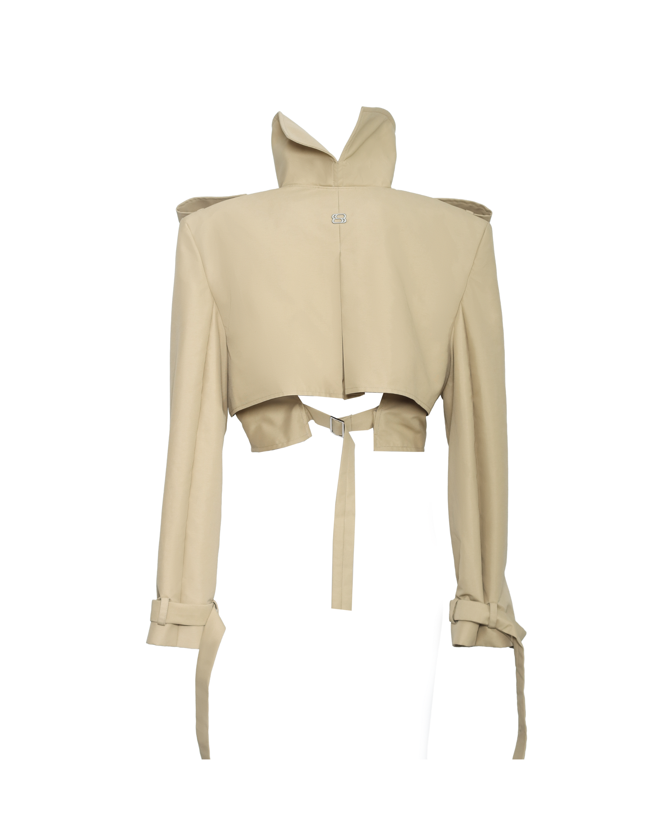 TRENCH STRUCTURED JACKETS - BEIGE