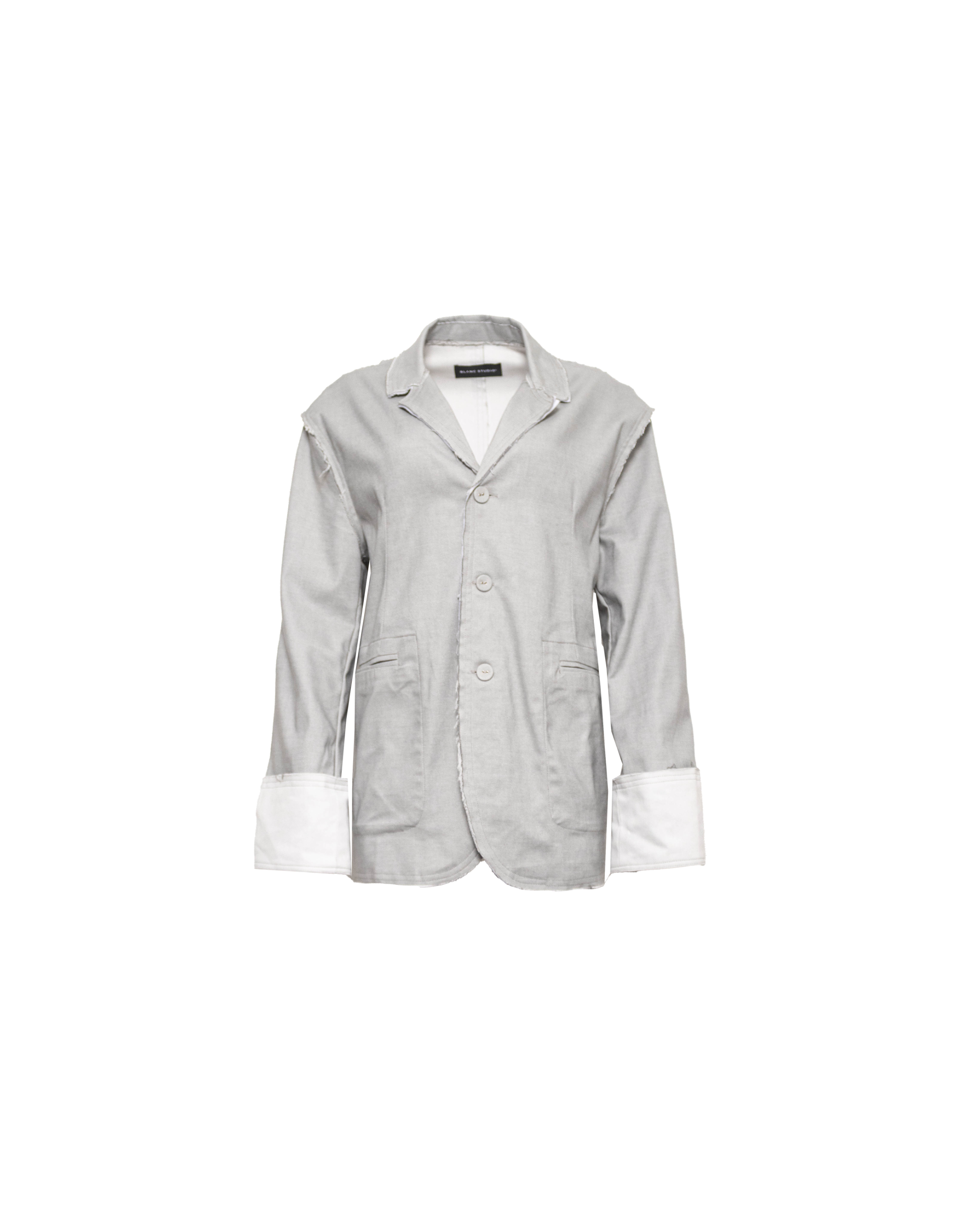 ASSEMBLY RELAX BLAZER - LIGHT GRAY