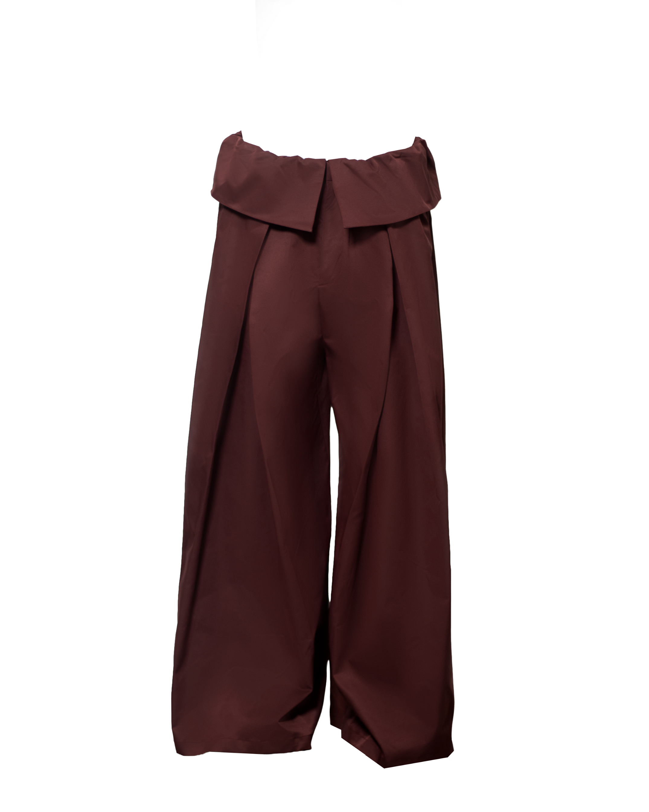 LOOP FOLDED TROUSERS