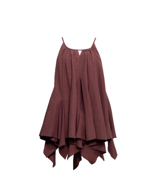 ORBIT GODET DRESS