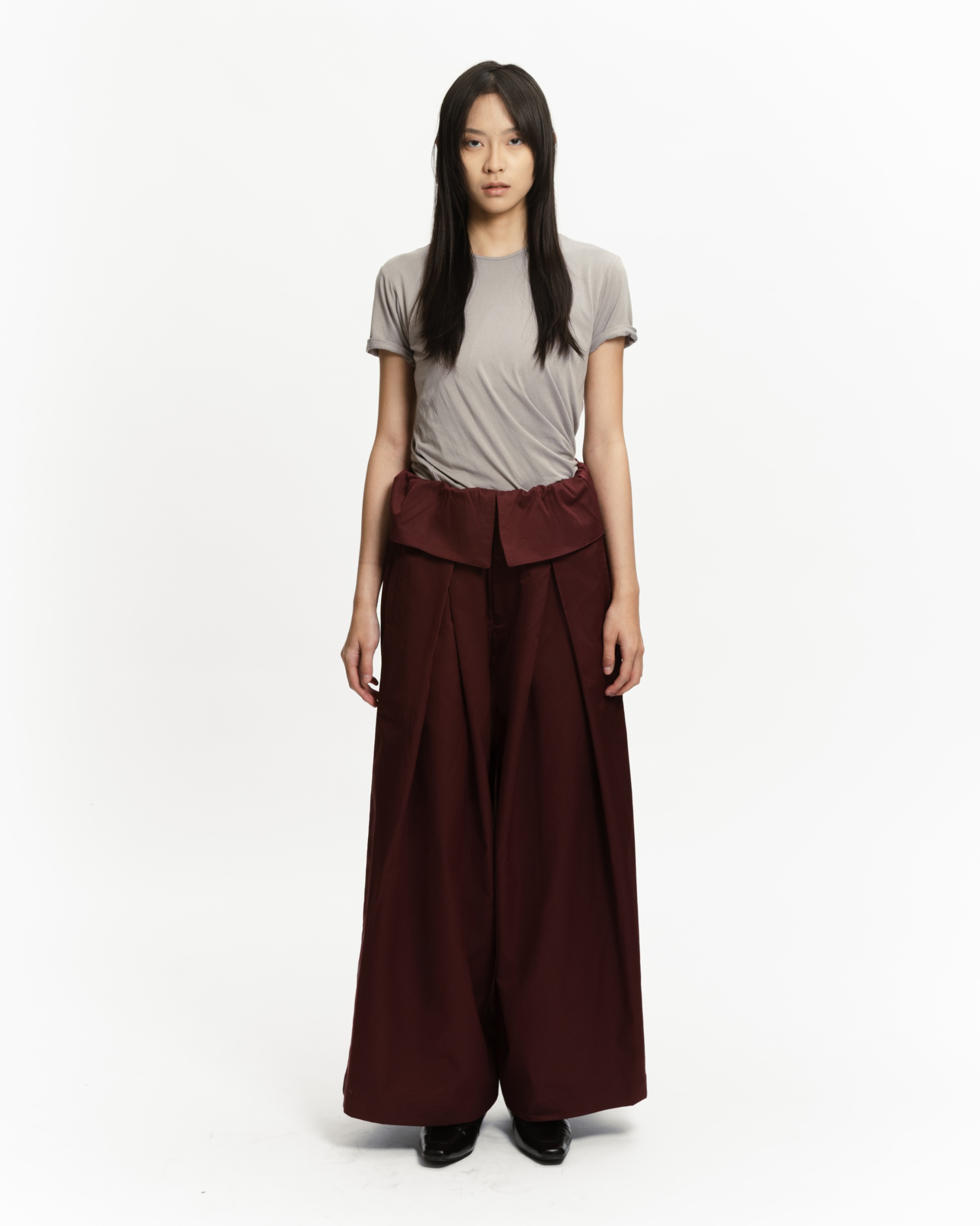 LOOP FOLDED TROUSERS