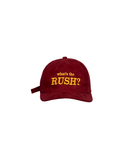 WHATS THE RUSH CAP