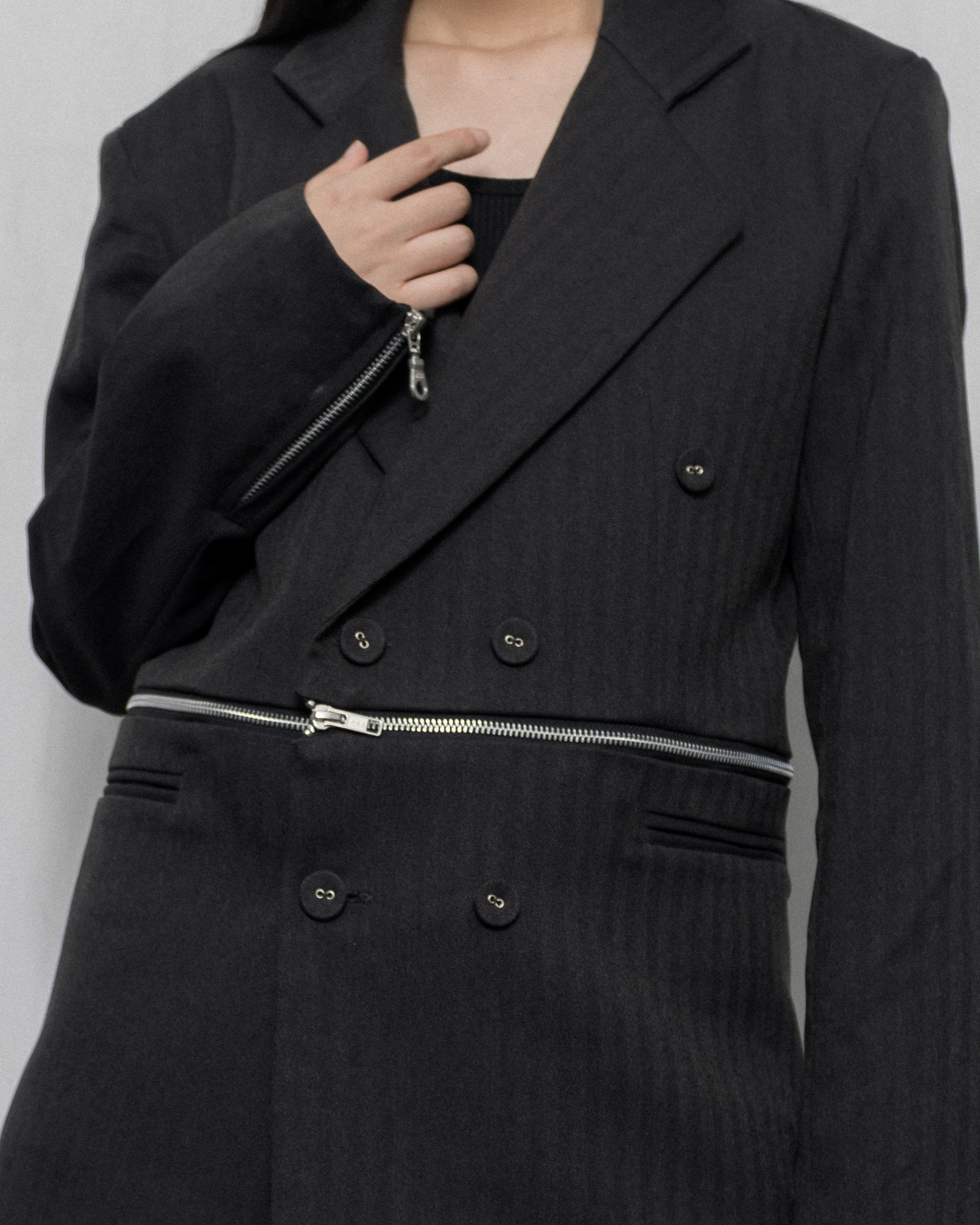 TRANSFORMABLE OVERSIZE BLAZER