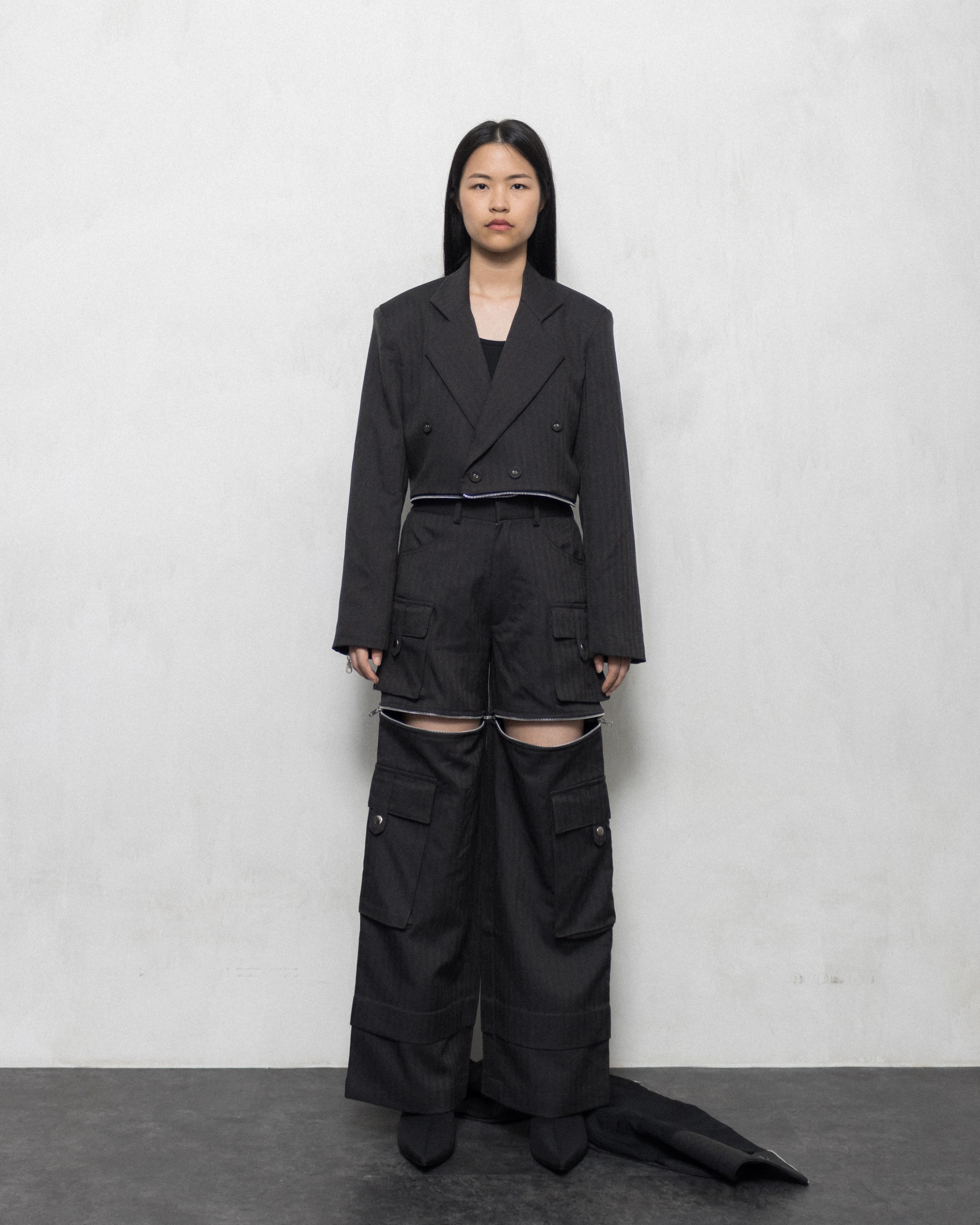 TRANSFORMABLE OVERSIZE BLAZER