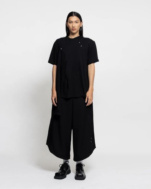 Image of MAZE OVERSIZE TEES - BLACK