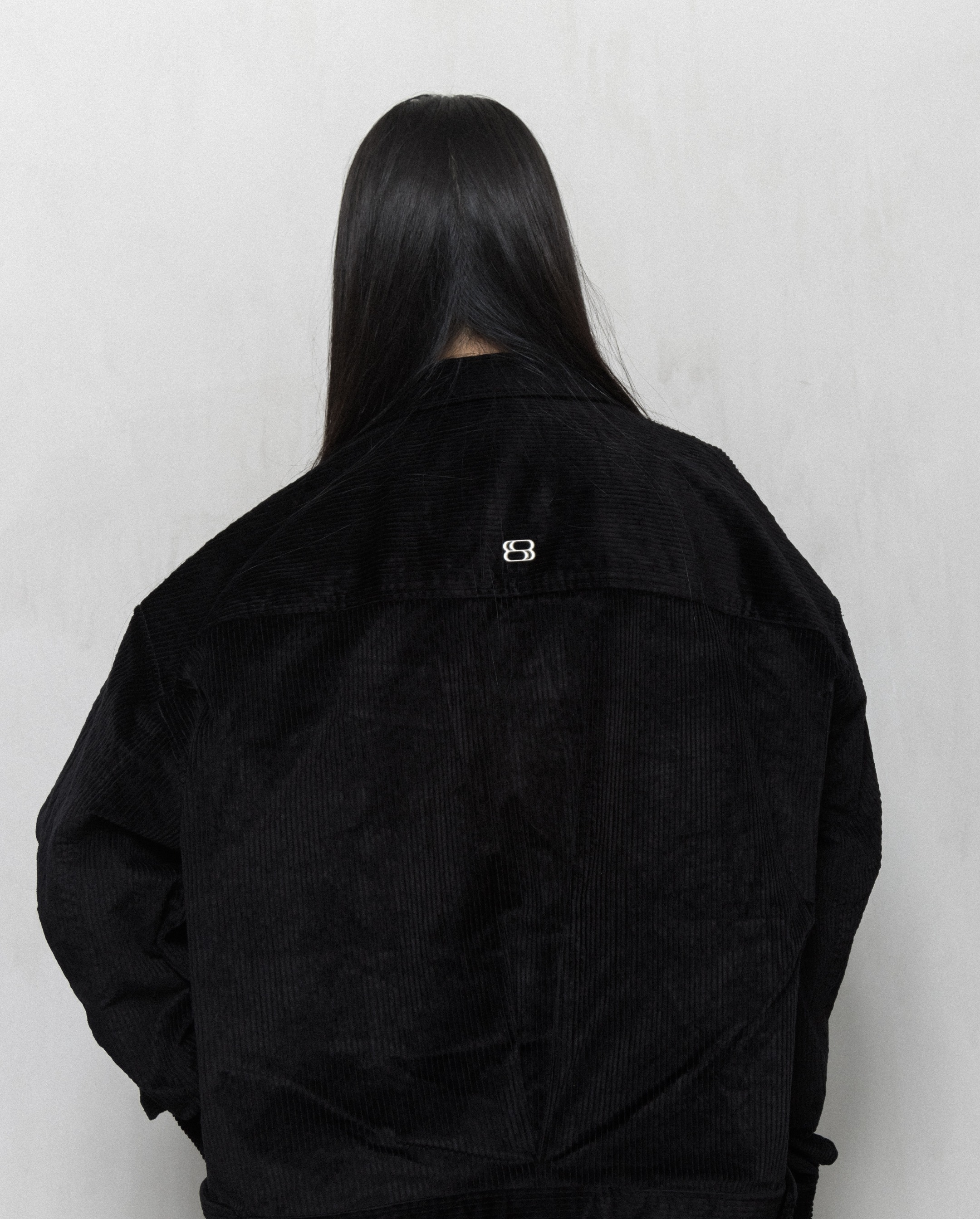 BALLOON OUTER SHIRT - BLACK