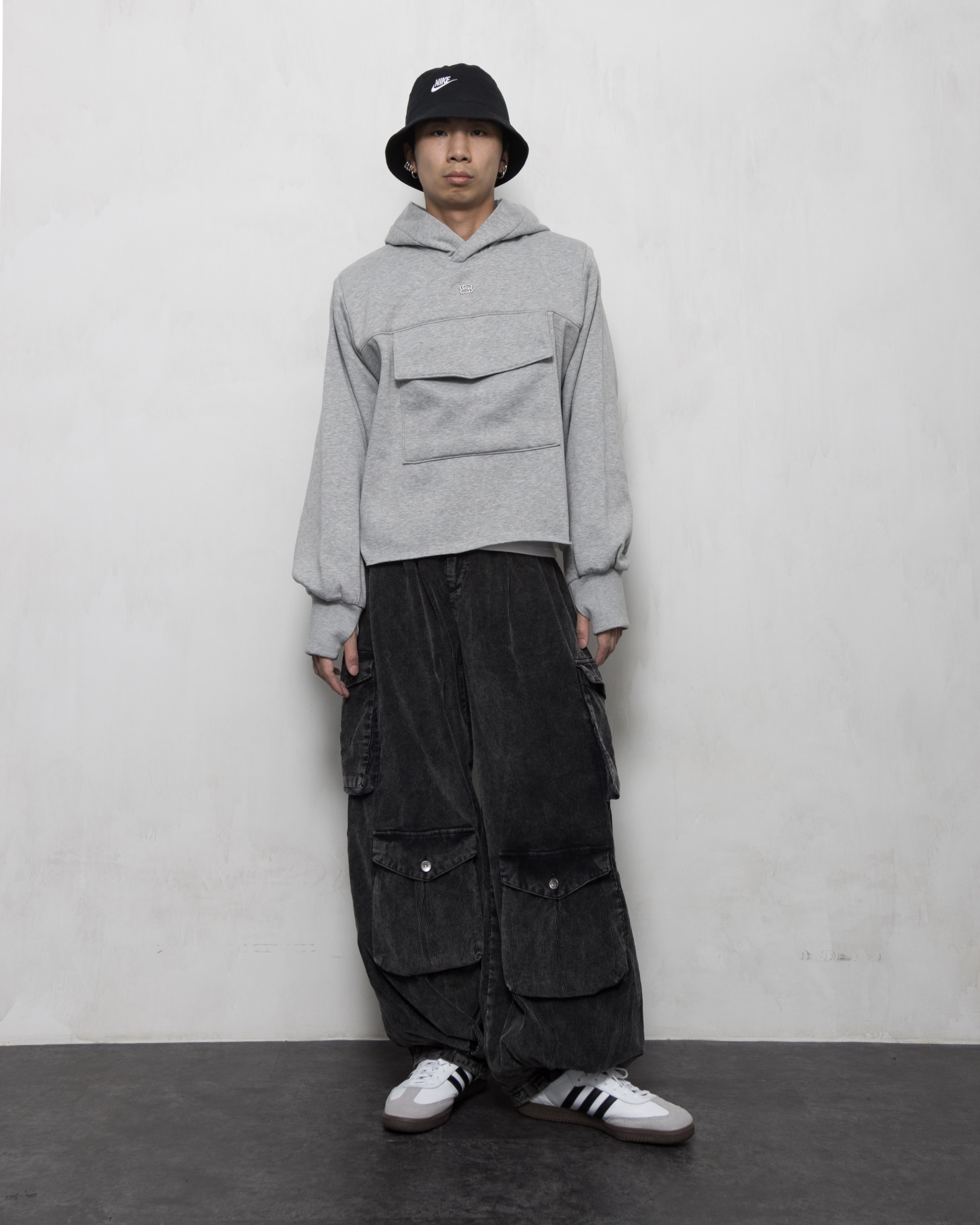 BALLOON CARGO PANTS - VINTAGE WASH