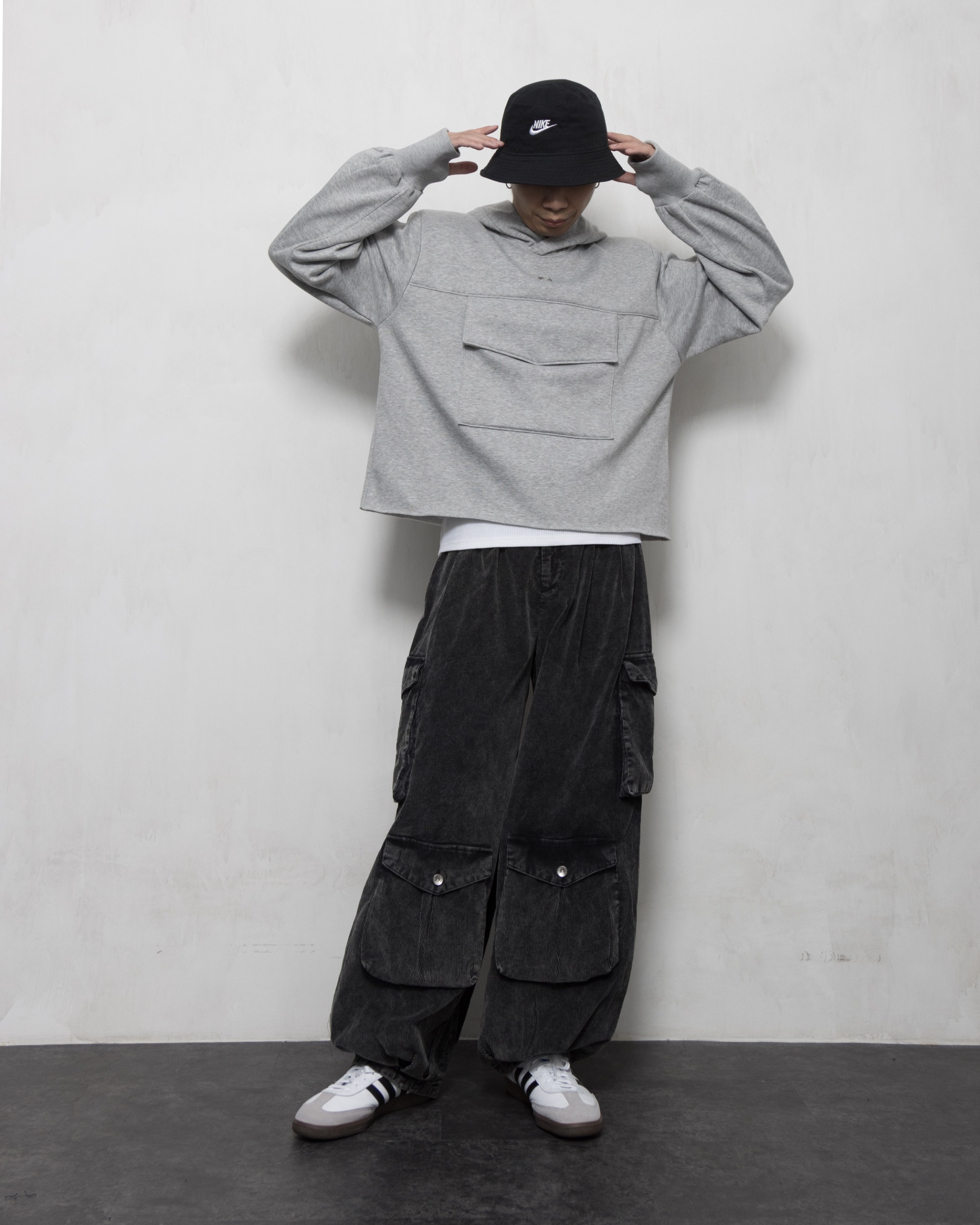 BALLOON CARGO PANTS - VINTAGE WASH