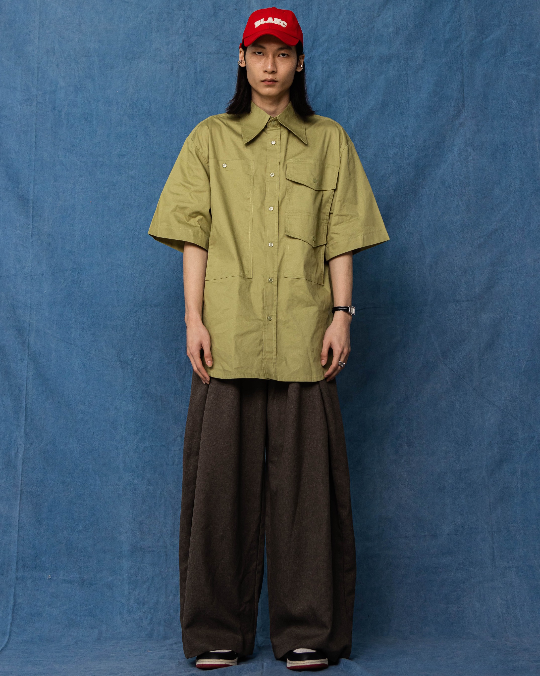 OVERSIZE COURT OVERSHIRT