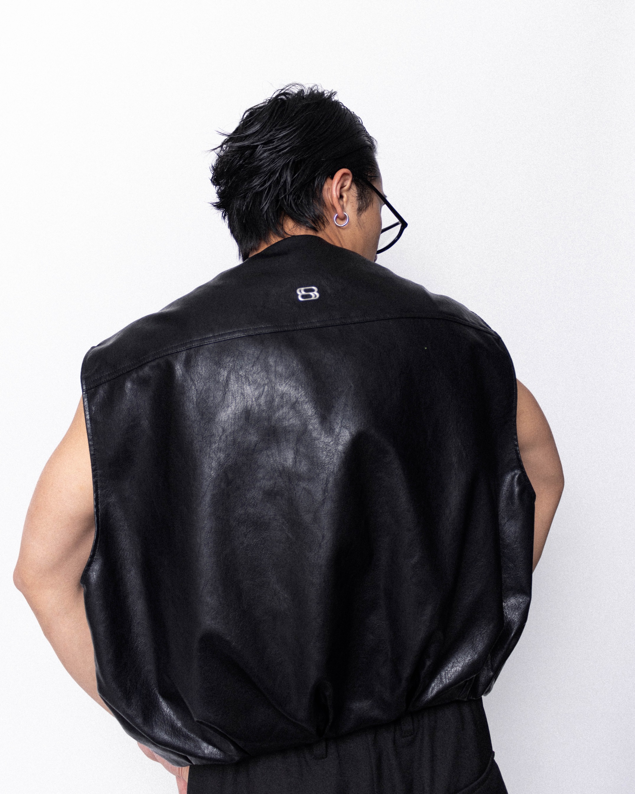 BALLOON LEATHER VEST