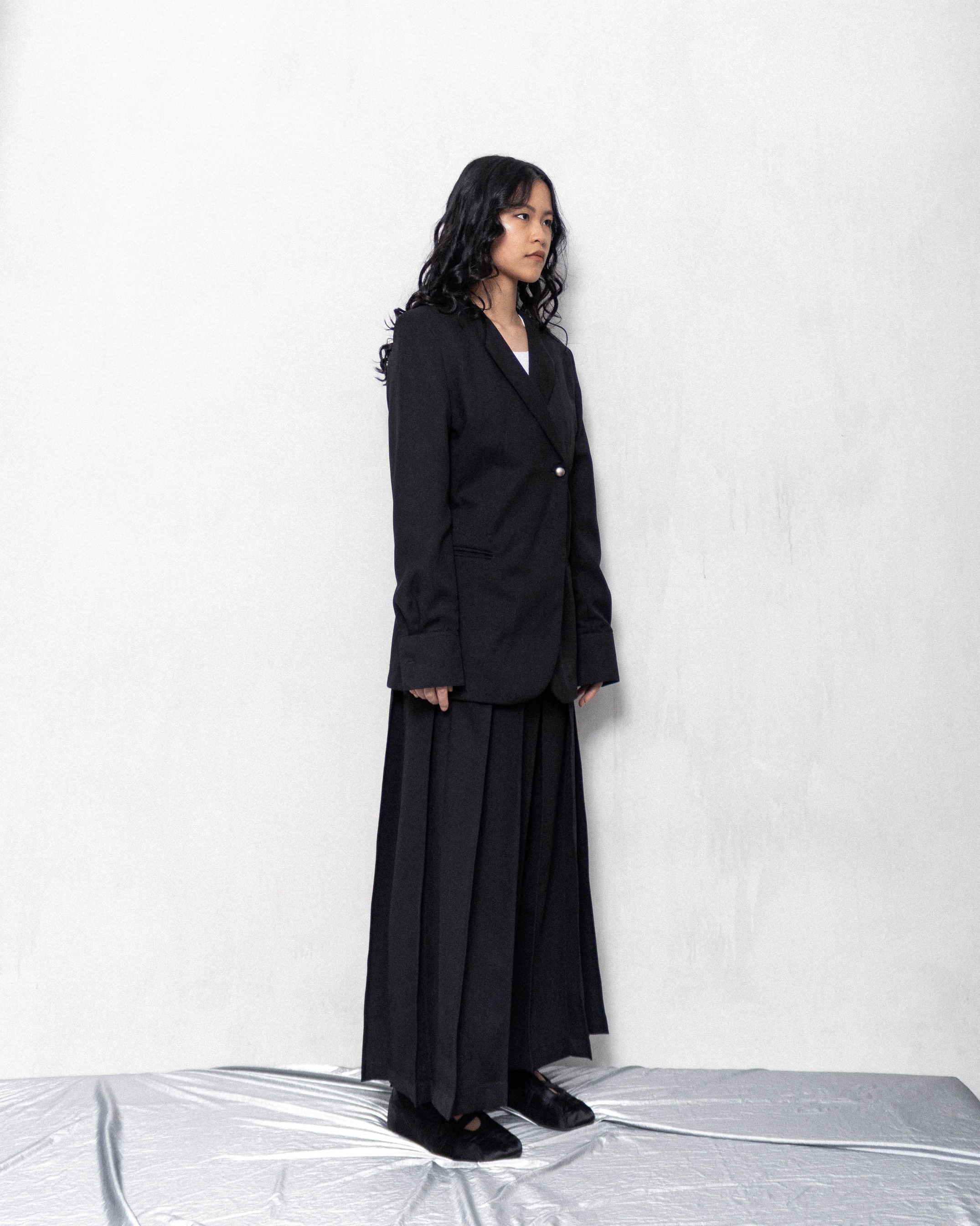 MAJOR OVERLAP BLAZER - MIDNIGHT