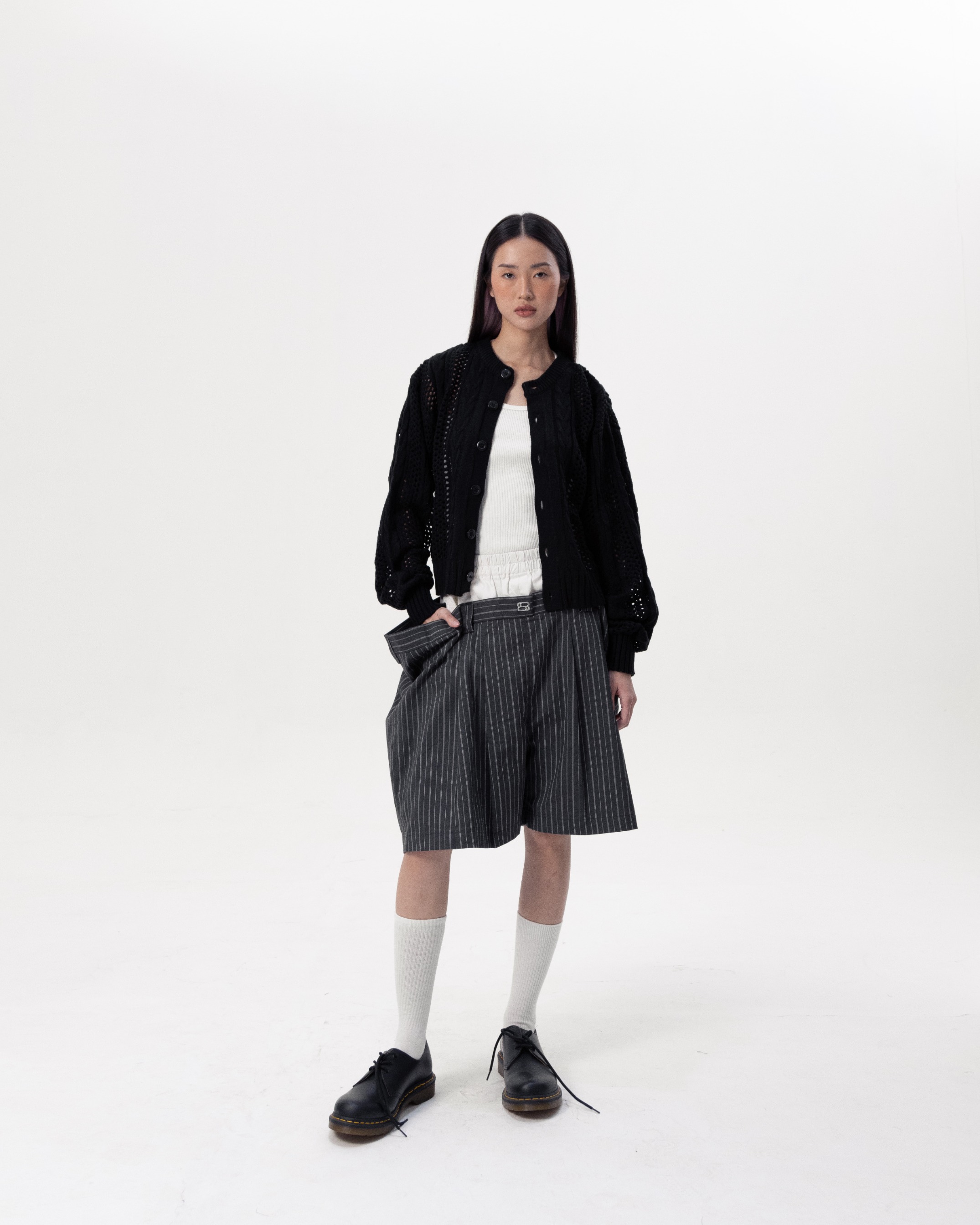 PEDESTRIAN LAYERED SHORTS