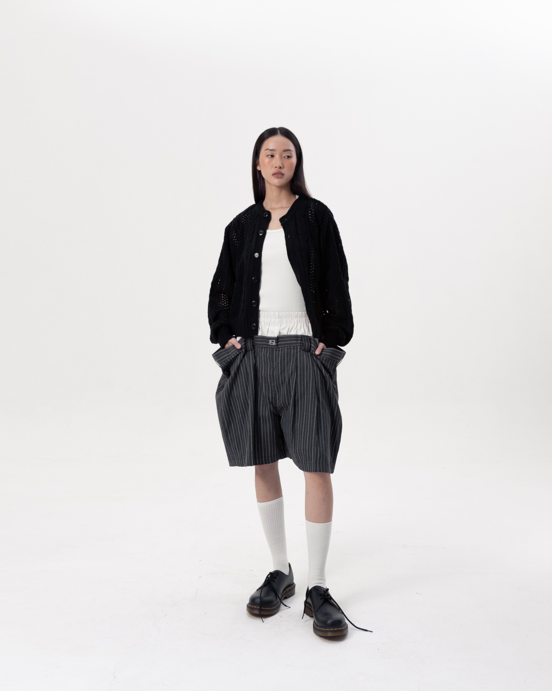 PEDESTRIAN LAYERED SHORTS