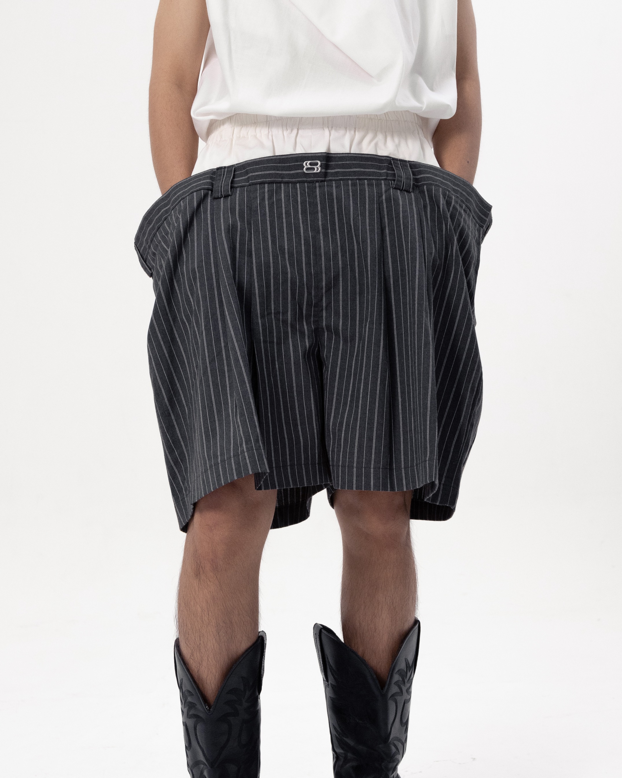 PEDESTRIAN LAYERED SHORTS