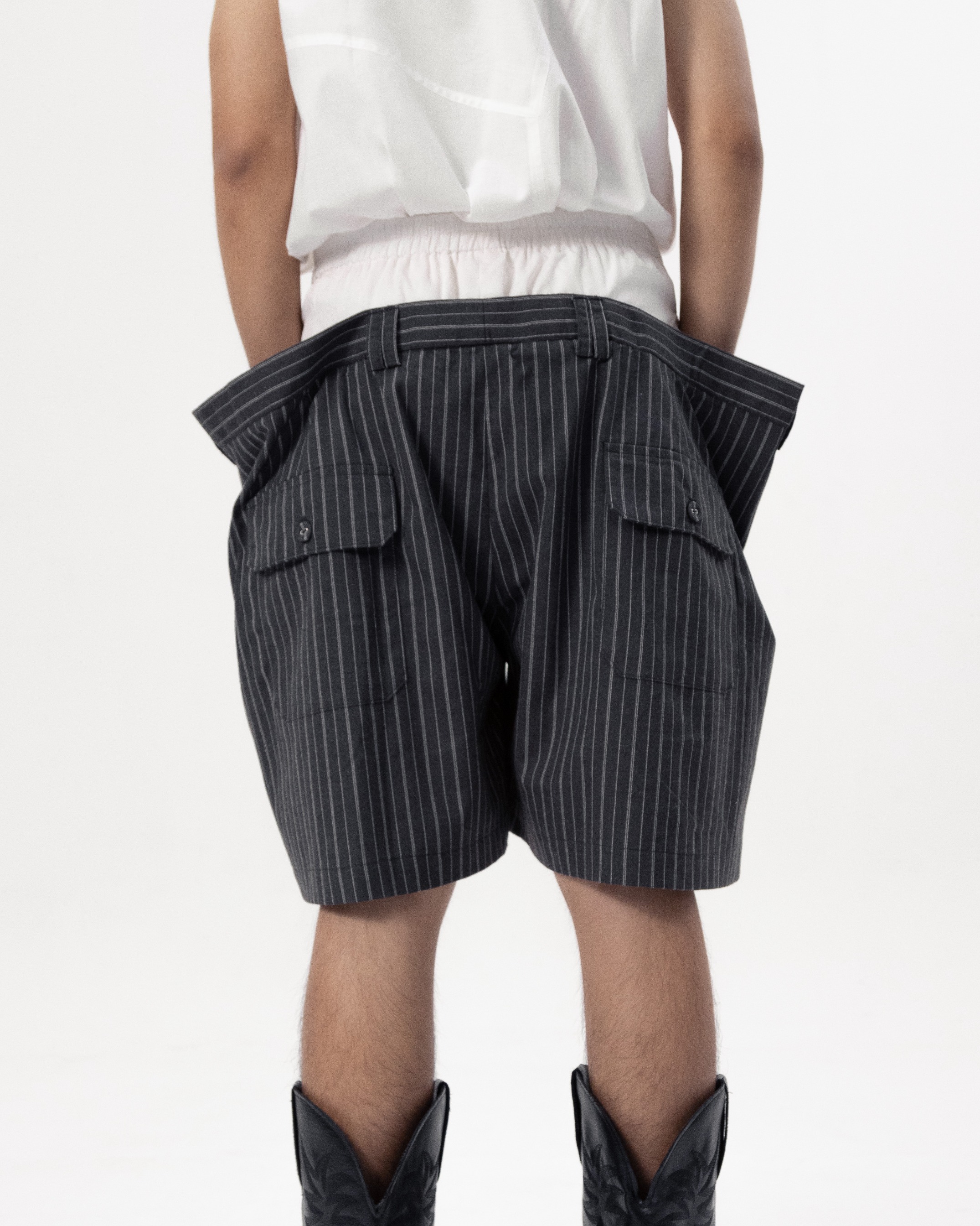 PEDESTRIAN LAYERED SHORTS