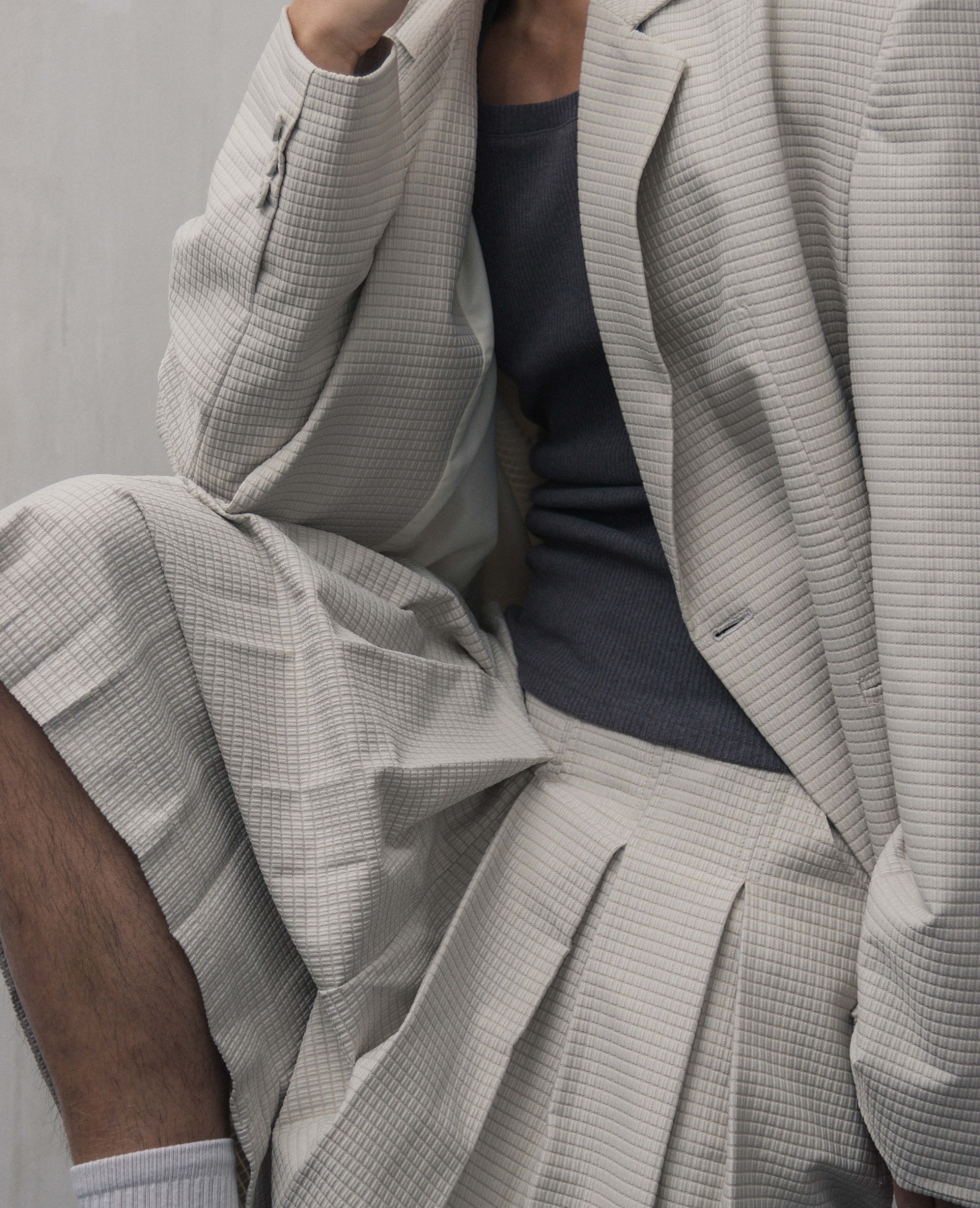 PLEATED SKORT