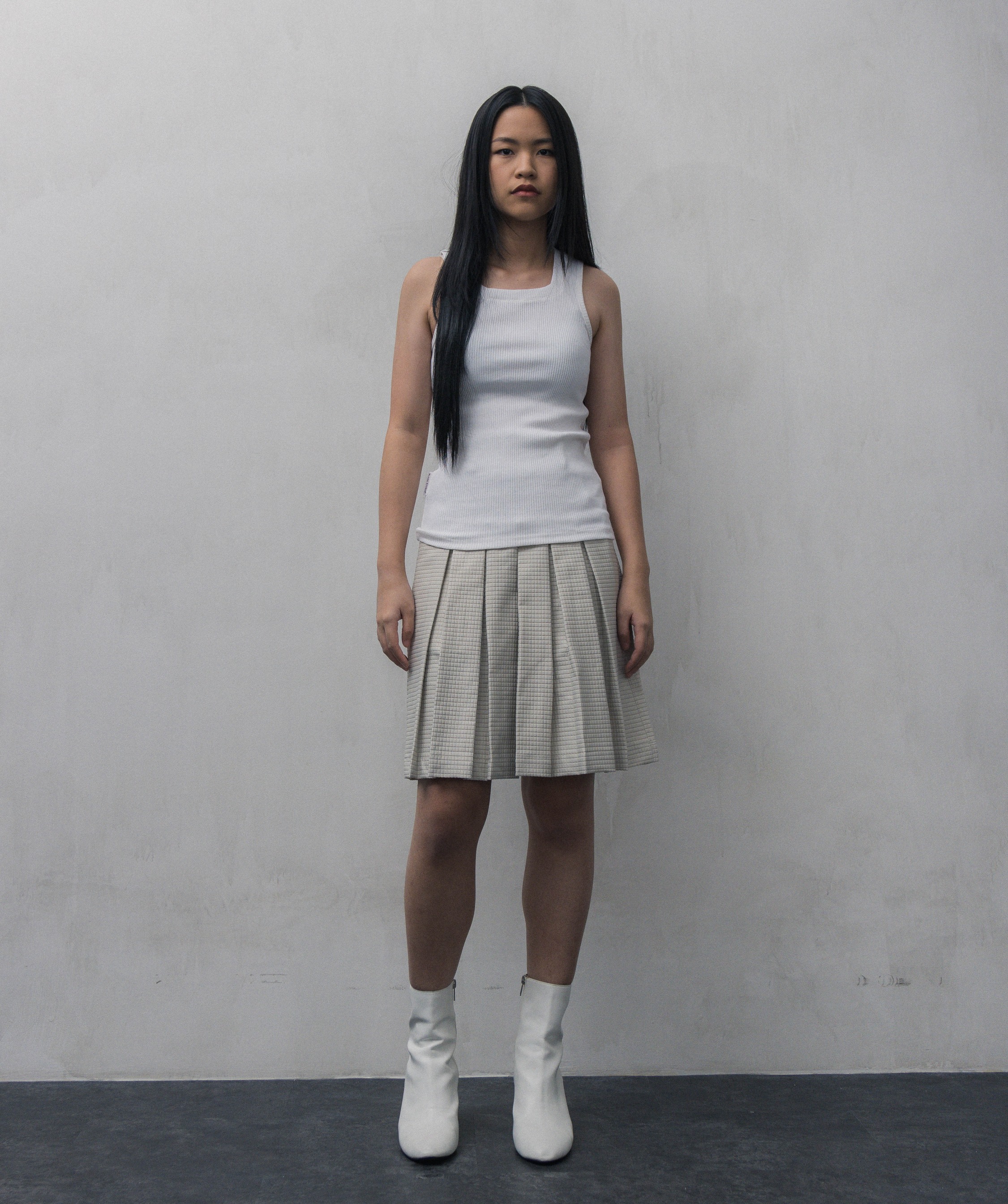 PLEATED SKORT