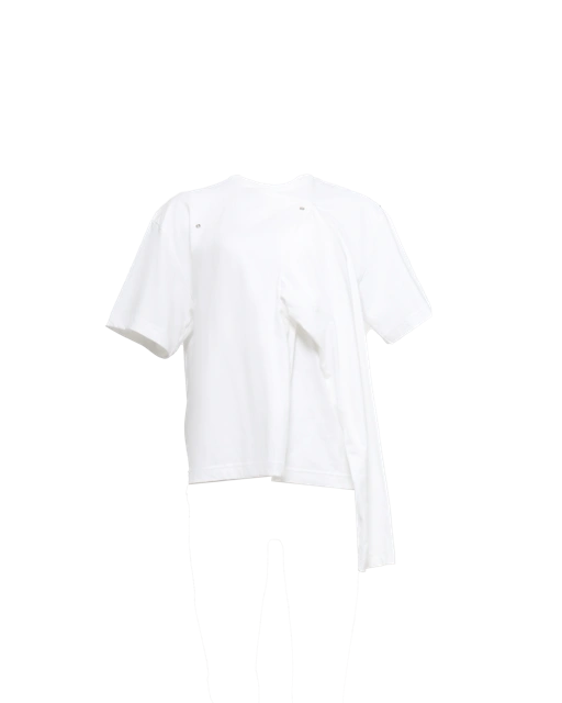 Image of MAZE OVERSIZE TEES - WHITE