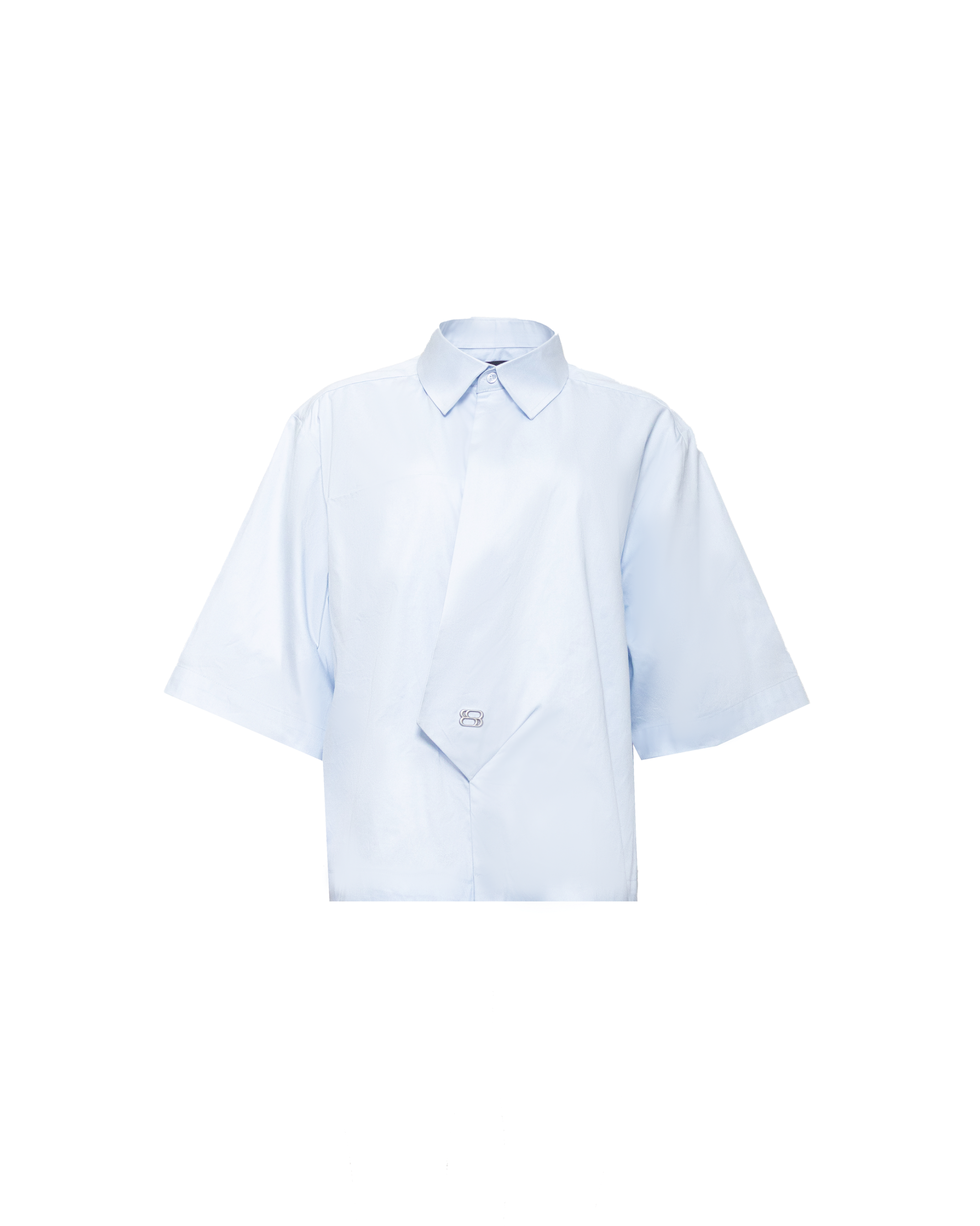 POSH BOXY SHIRT - BLUE