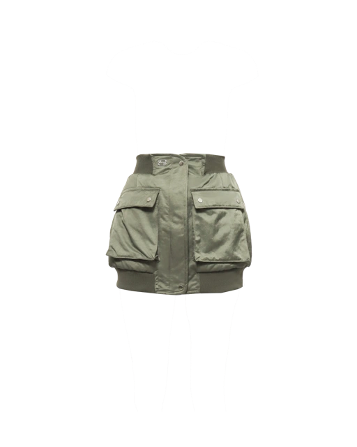 Image of ZERO GRAVITY BOMBER MINI SKIRT