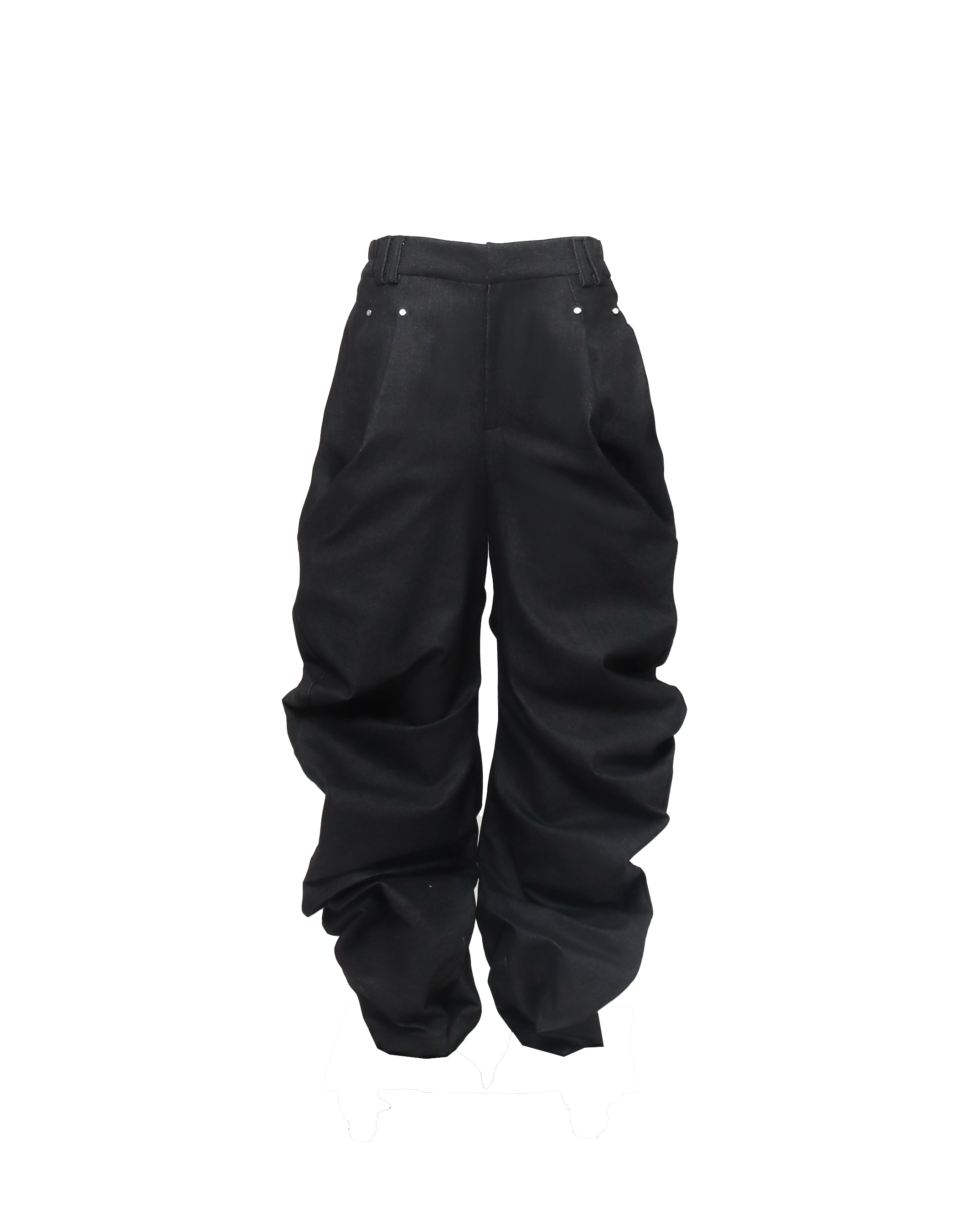 RIDGE TROUSERS - BLACK DENIM