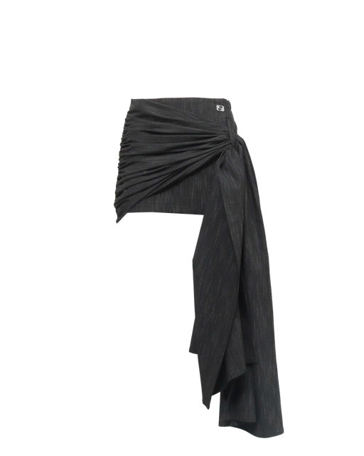 Image of DRIFT MINI SKIRT - BLACK