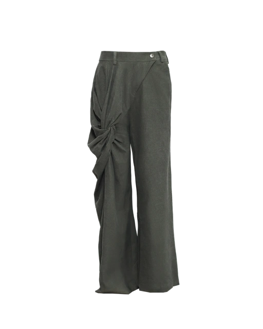 Image of VOID TROUSERS - GREEN