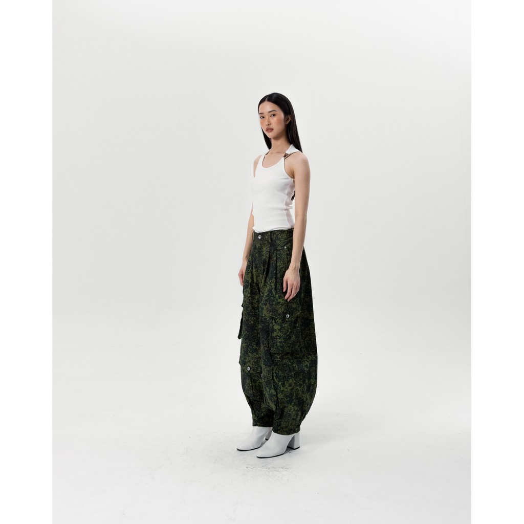 BALLOON CARGO PANTS - CAMO