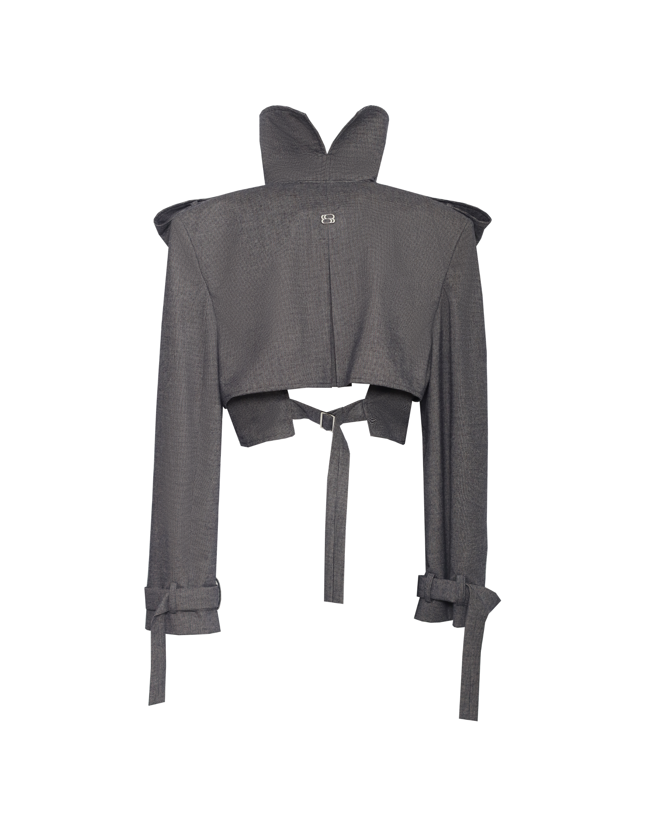 TRENCH STRUCTURED JACKETS - HERRINGBONE