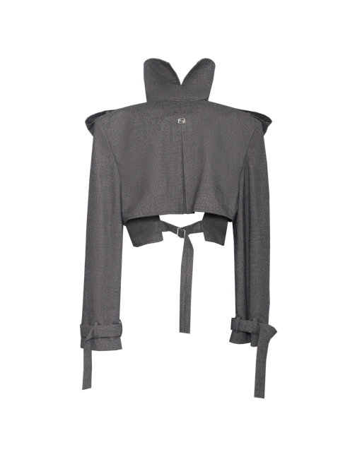 Image of TRENCH STRUCTURED JACKETS - HERRINGBONE