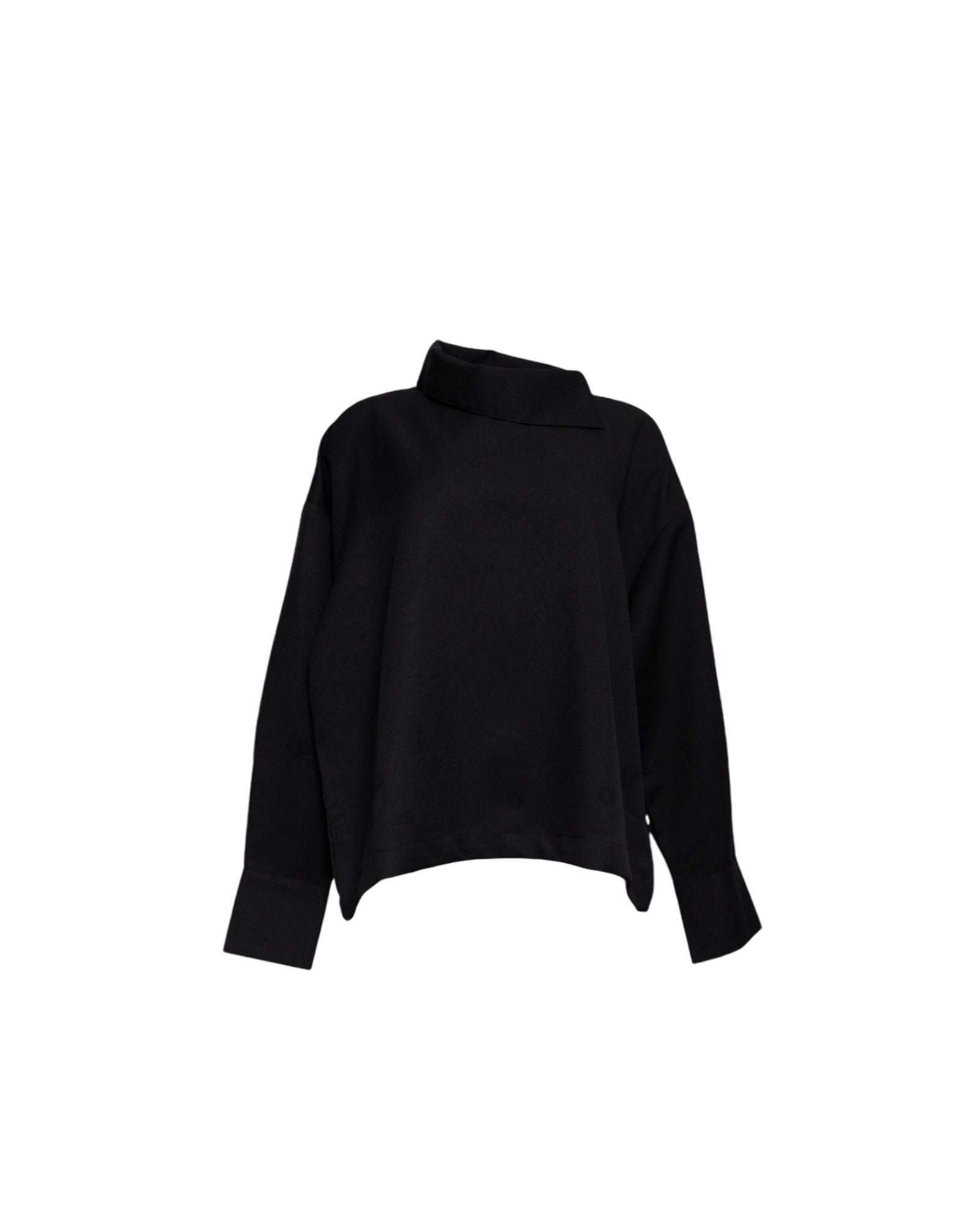 MAJOR OVERSIZE TOP - BLACK