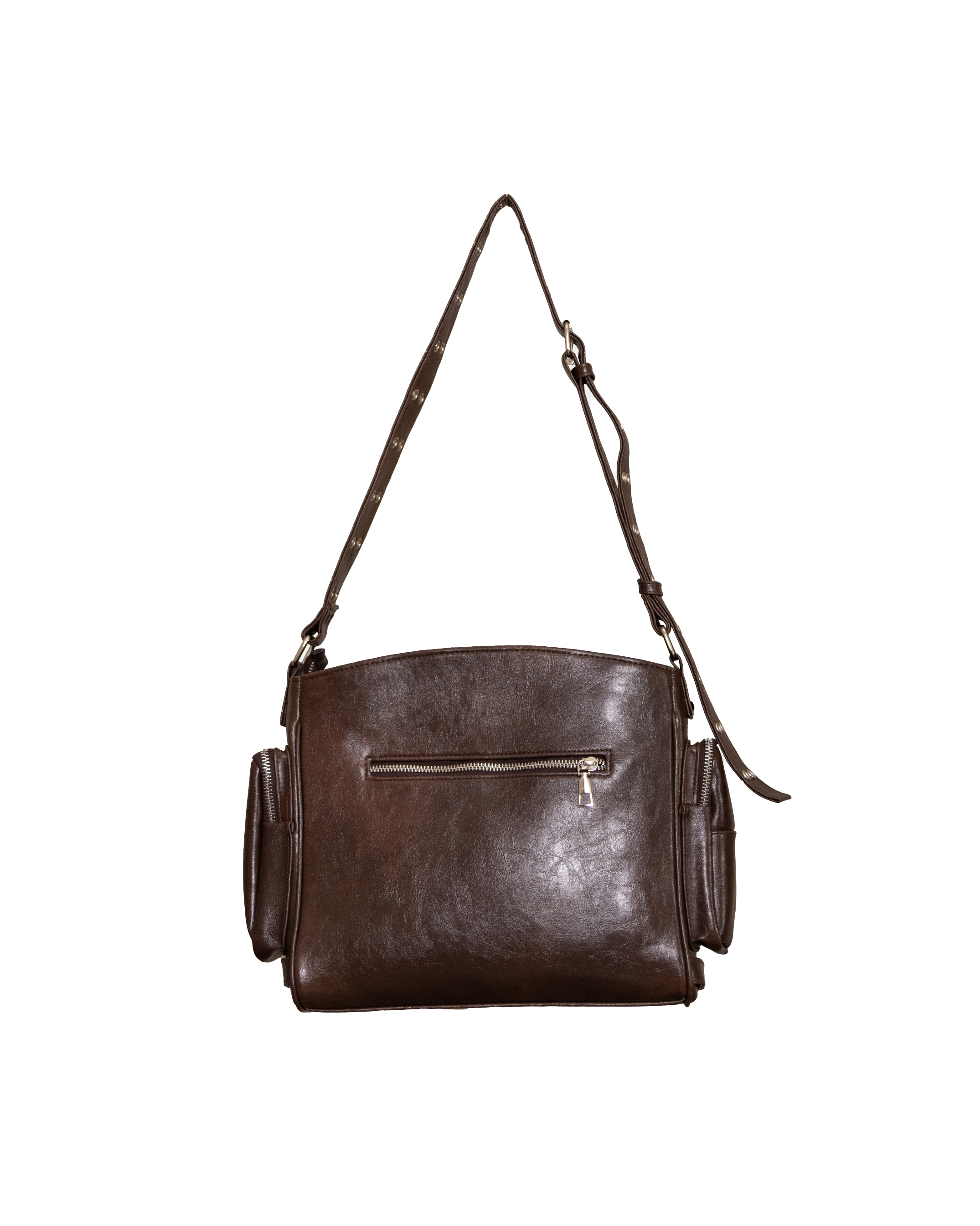 RIDER SLING BAG - BROWN