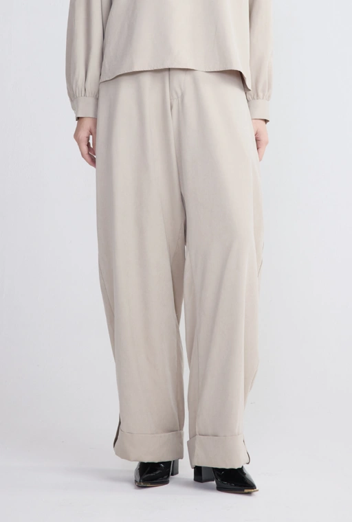 KARMEL PANTS ALMOND